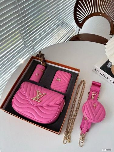 Louis Vuitton Pink Premium Gift Set Bag