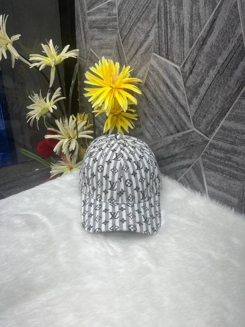 Louis_Vuitton_Grey_All_Over_Monogram_Premium_Unisex_Cap_With_Safety_Box