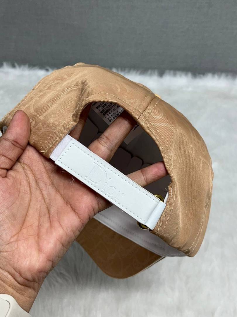 Dior_Gold_Monogram_All_Over_Premium_Unisex_Cap_With_Safety_Box