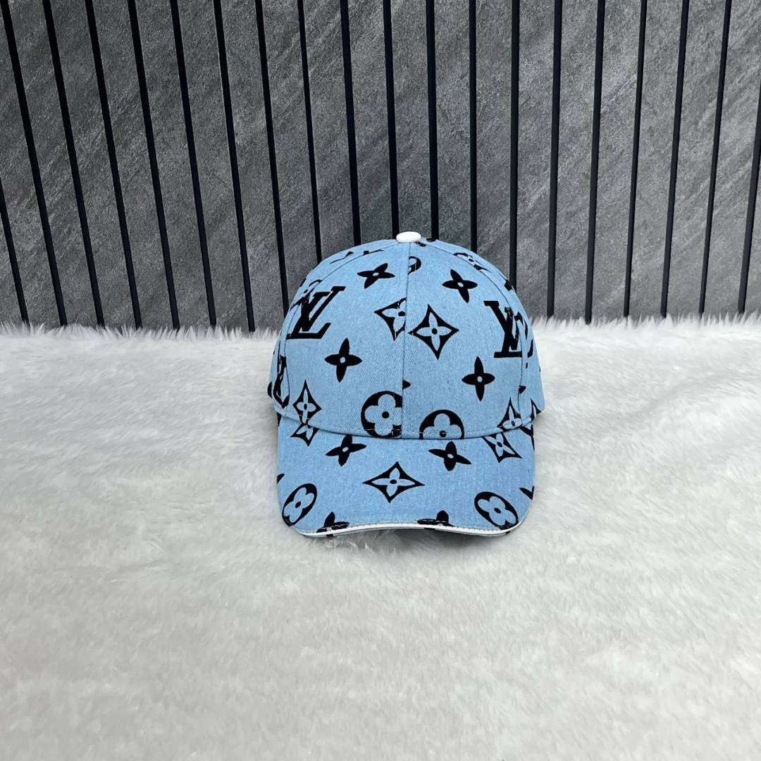 Louis_Vuitton_Flower_Monogram_Premium_Unisex_Cap_With_Safety_Box