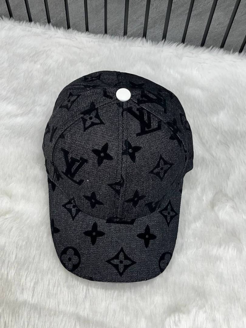 Louis_Vuitton_Flower_Monogram_Premium_Unisex_Cap_With_Safety_Box