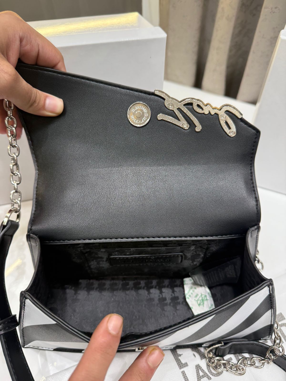 Karl Leather Bag
