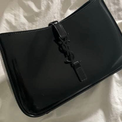 YSL Hobo Patent Leather Bag