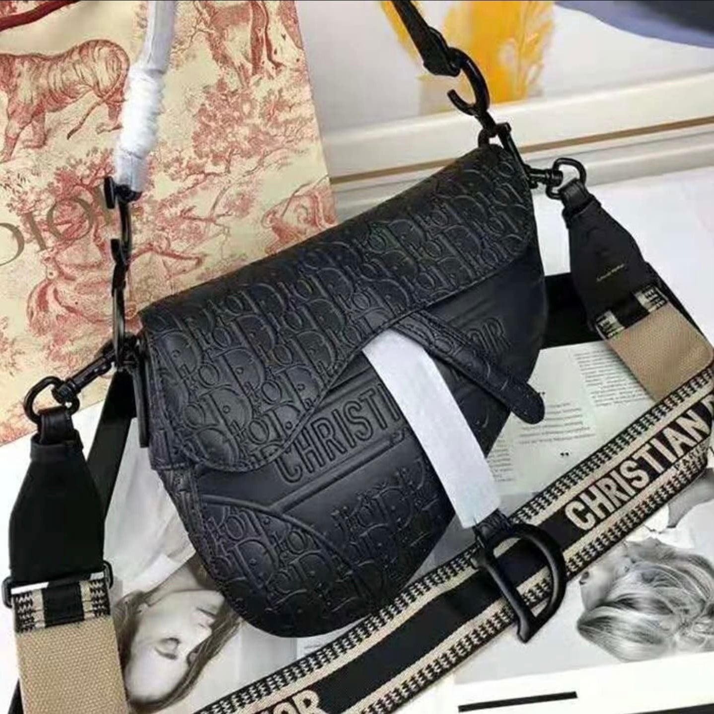 Christian Dior Saddle Shoulder Cum