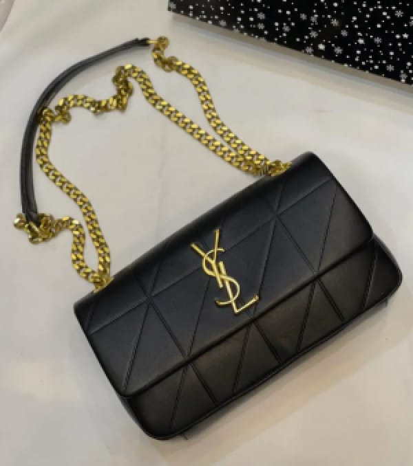 YSL Hobo Patent Leather Bag