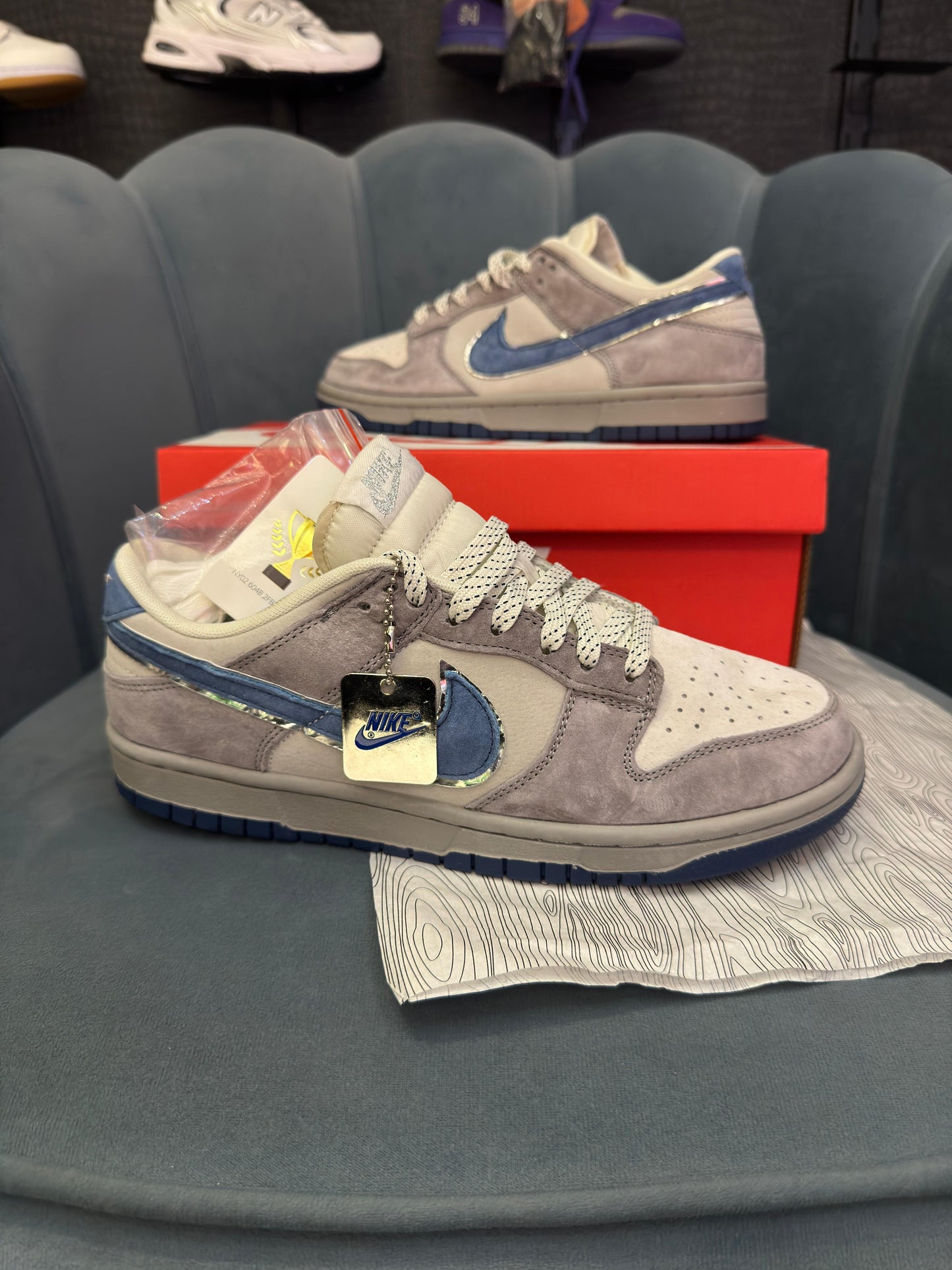 Nike sb dunk otomo grey blue