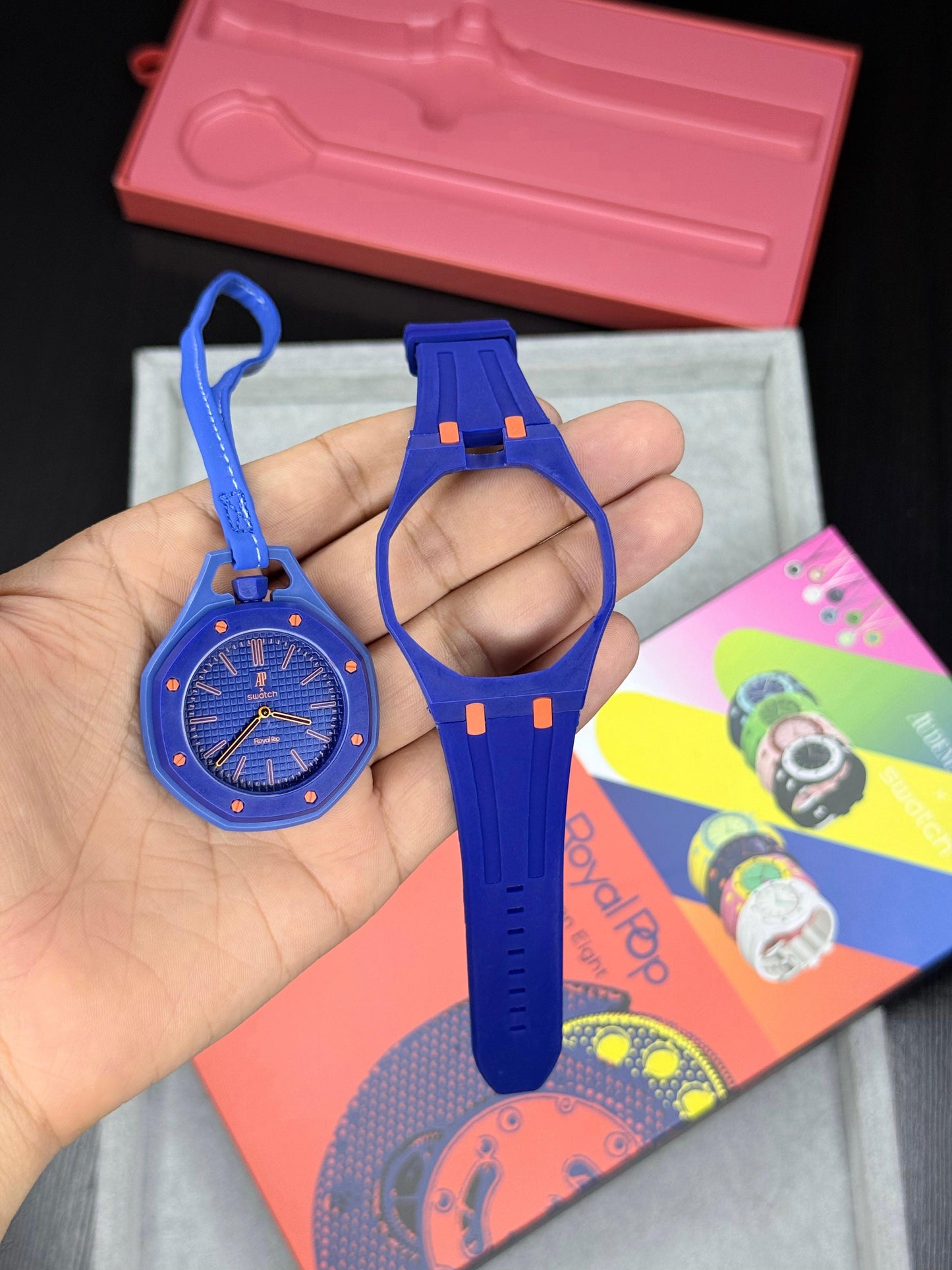 Audemars piguet x swatch royal pop