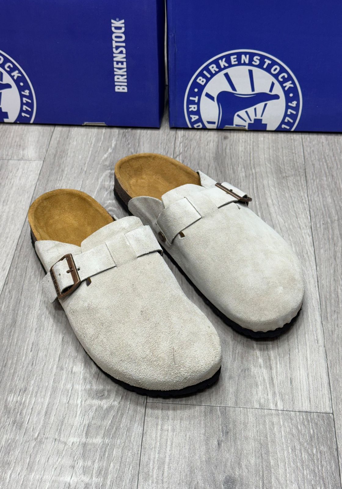 Birkenstock boston mules