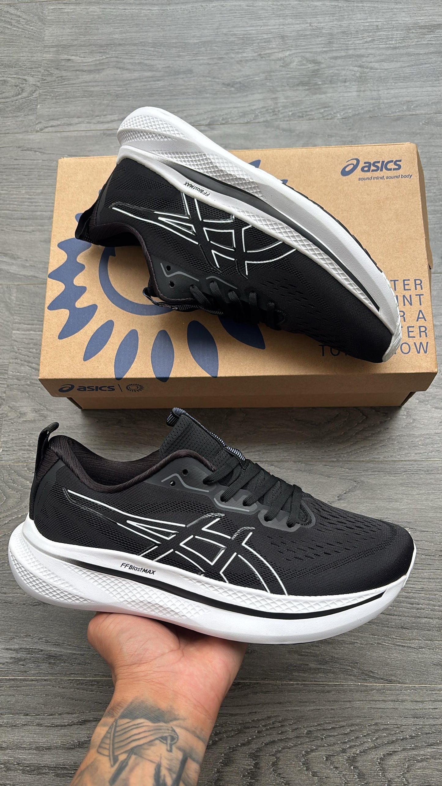 Asics nimbus 27 and glidermax