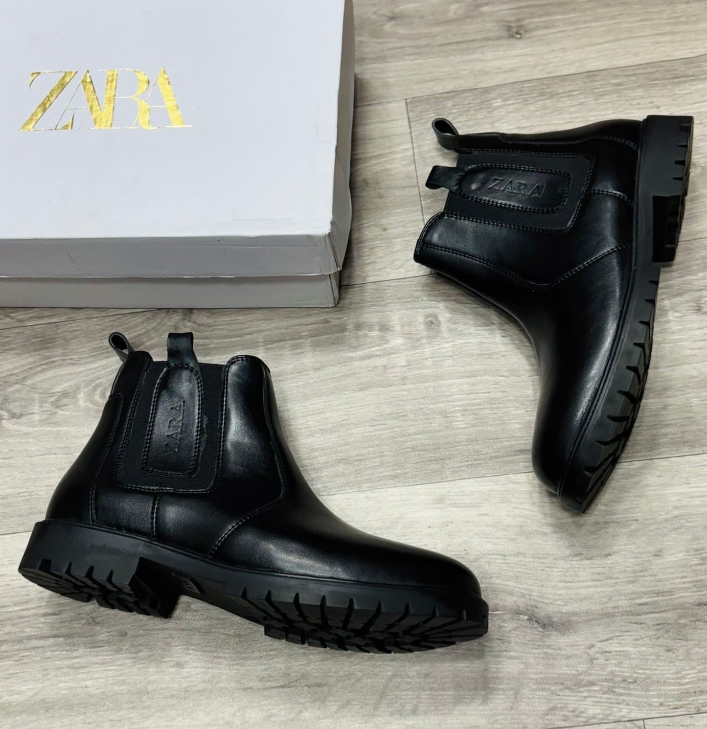 Zara chelsea boots