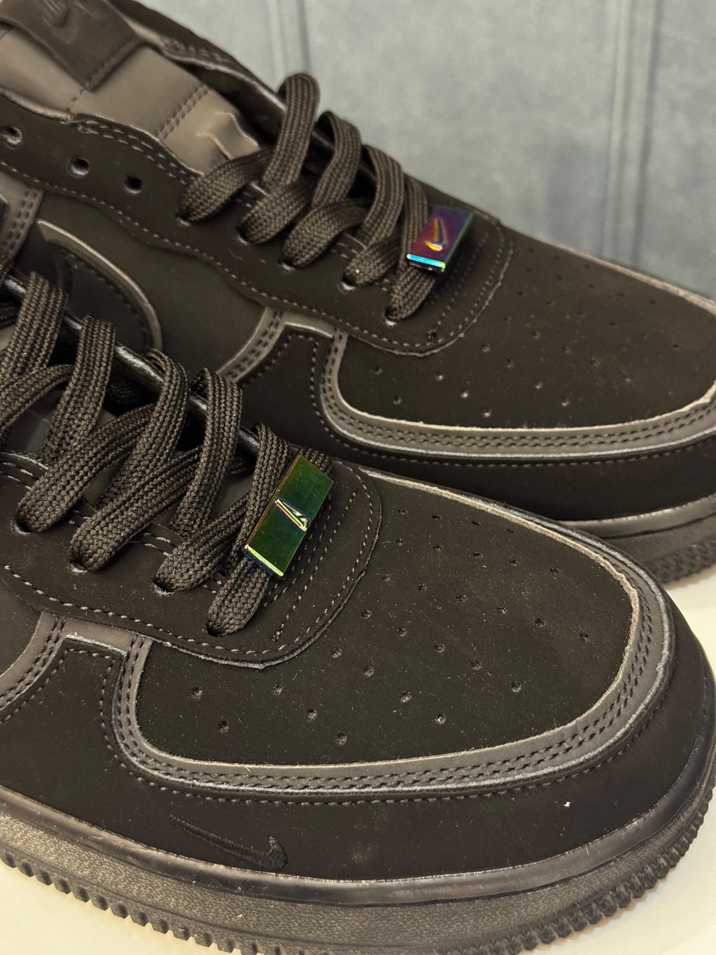 Nike airforce 1 low black ma maniere