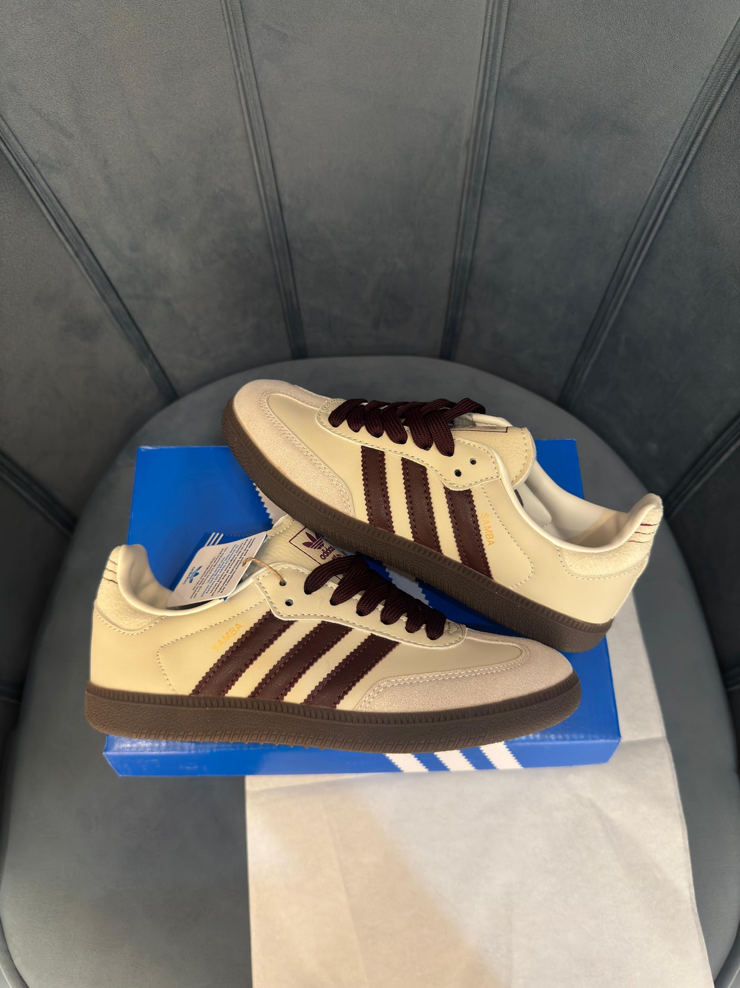 Adidas originals samba white maroon