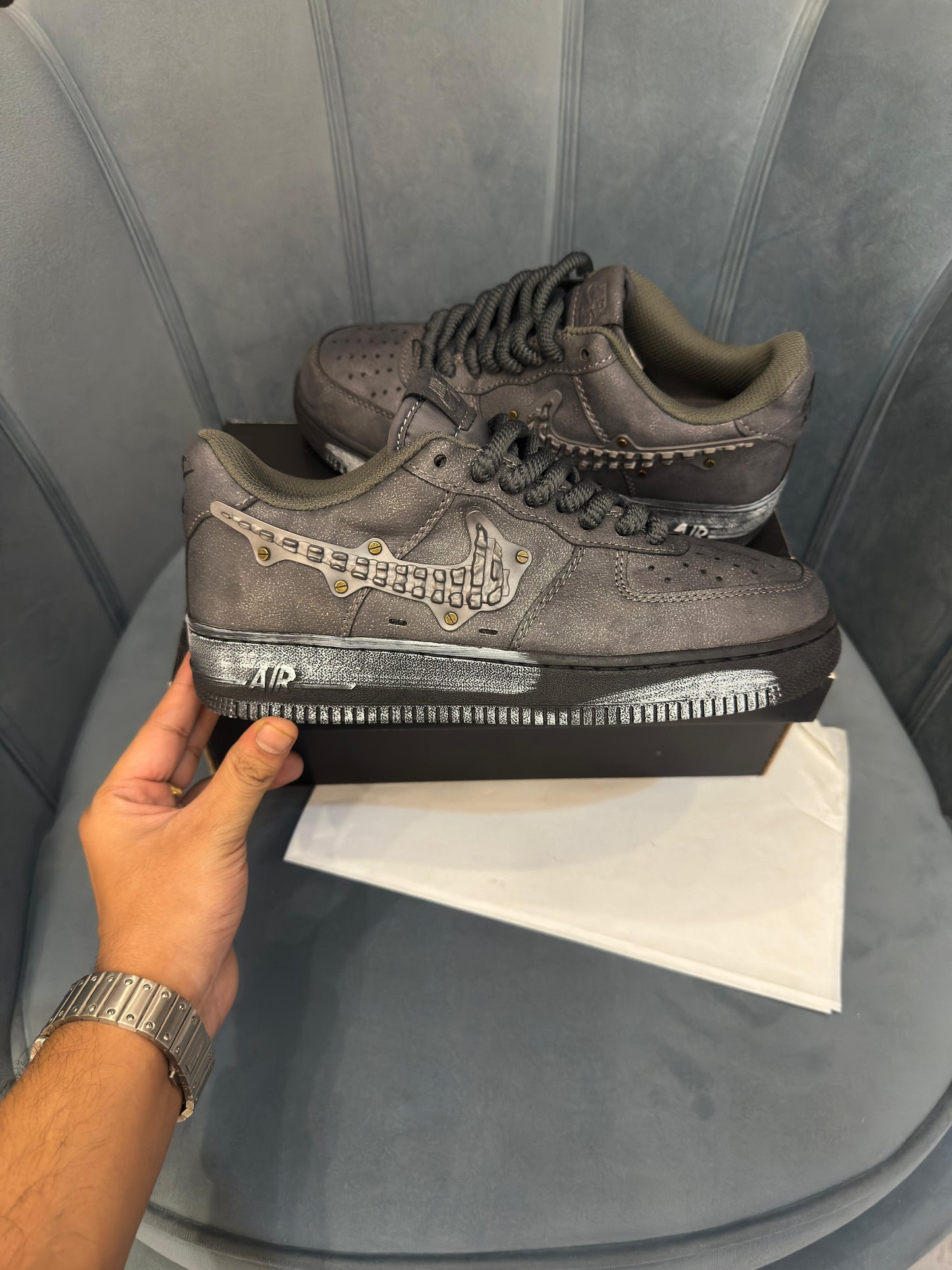 Nike airforce 1 metalwork