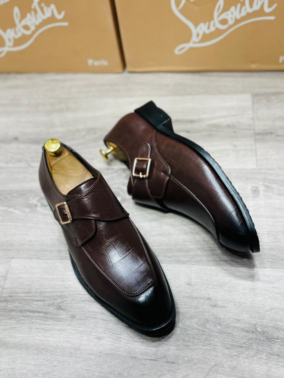 Christian louboutin monk shoes