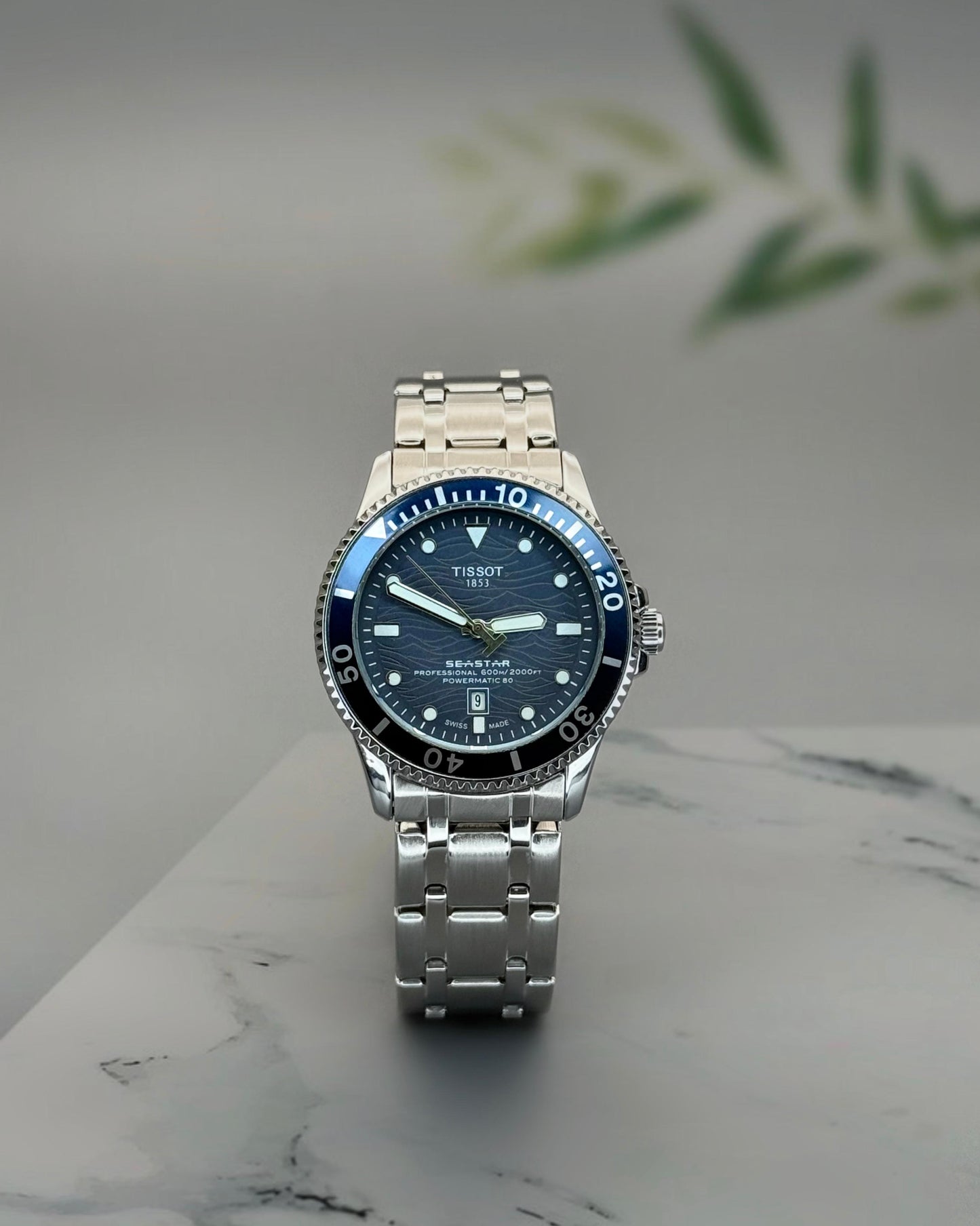 Tissot seastar blue dial