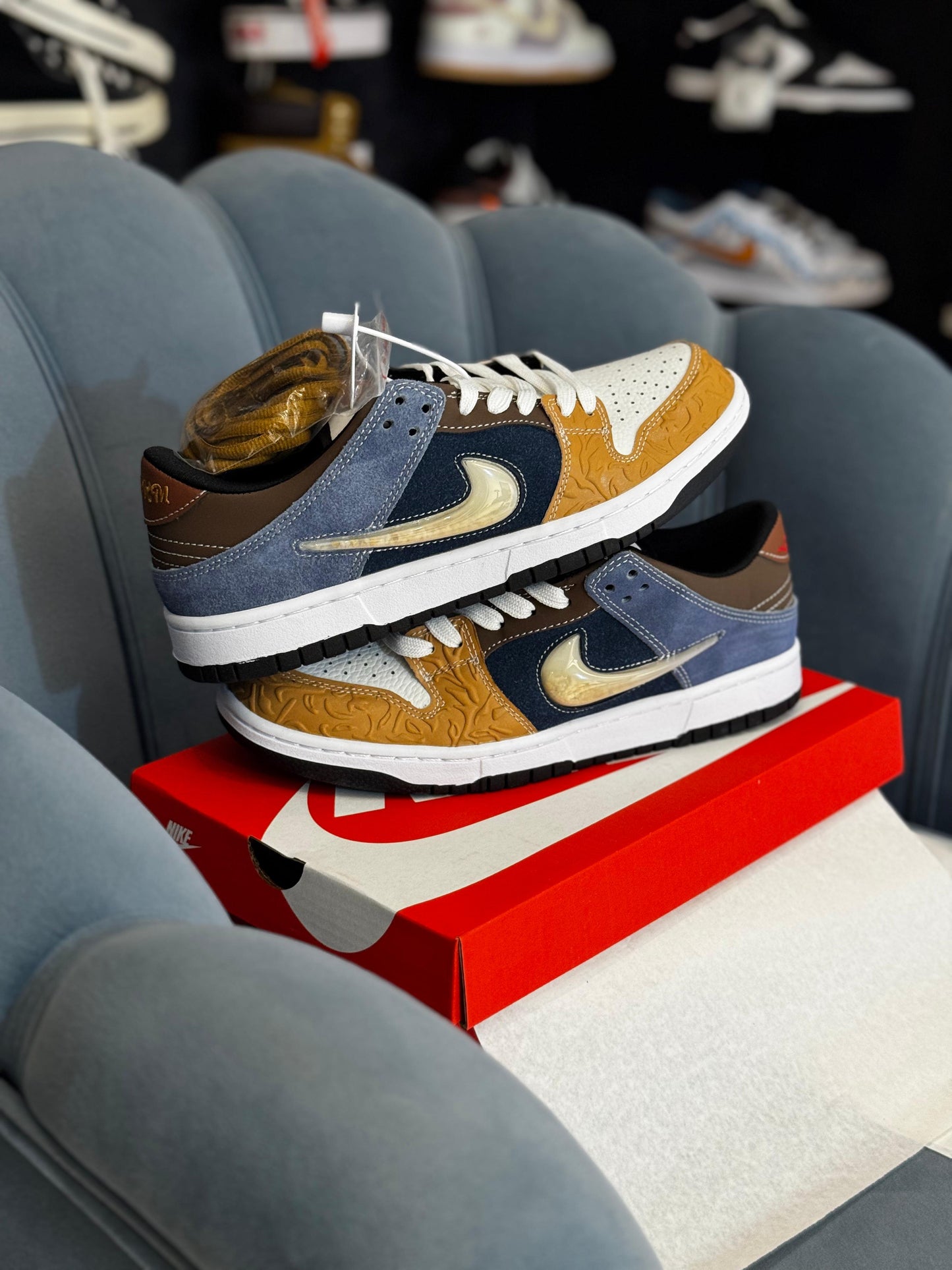 Nike sb dunk chinese dragon new year 2024 blue