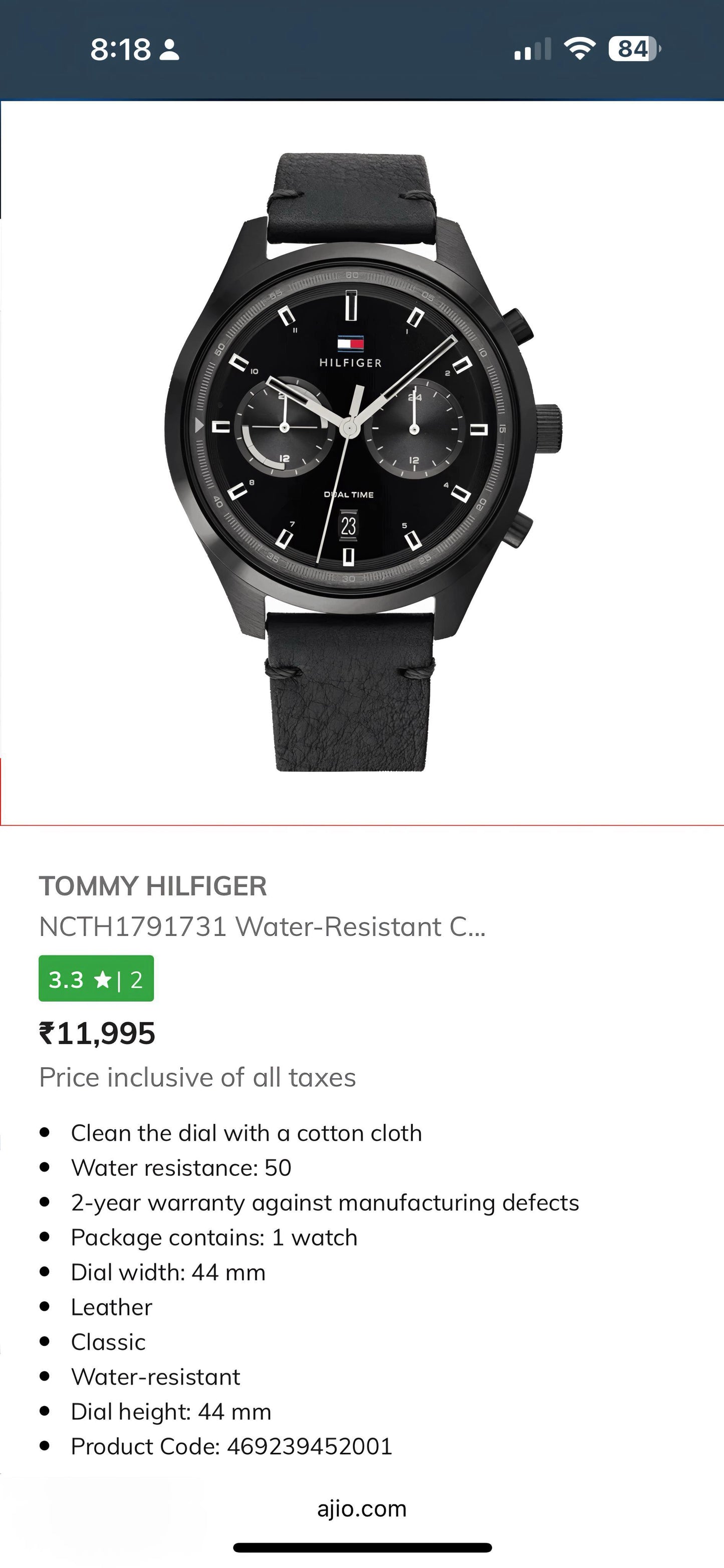 Tommy Hilfiger bennet chronograph