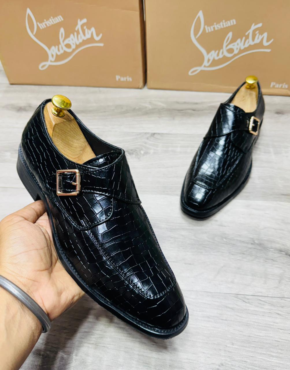 Christian louboutin monk shoes