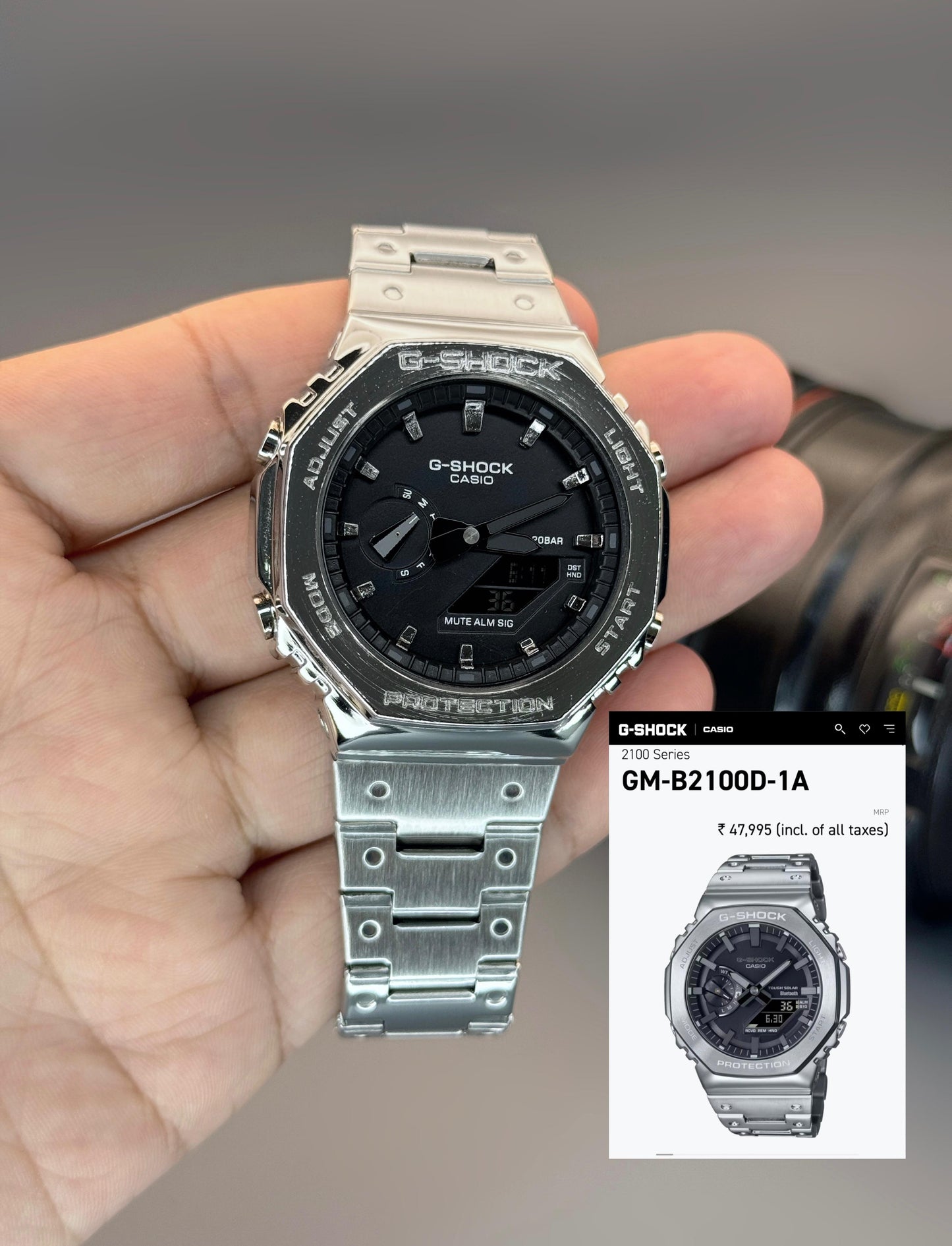 Casio g shock gm 2100d