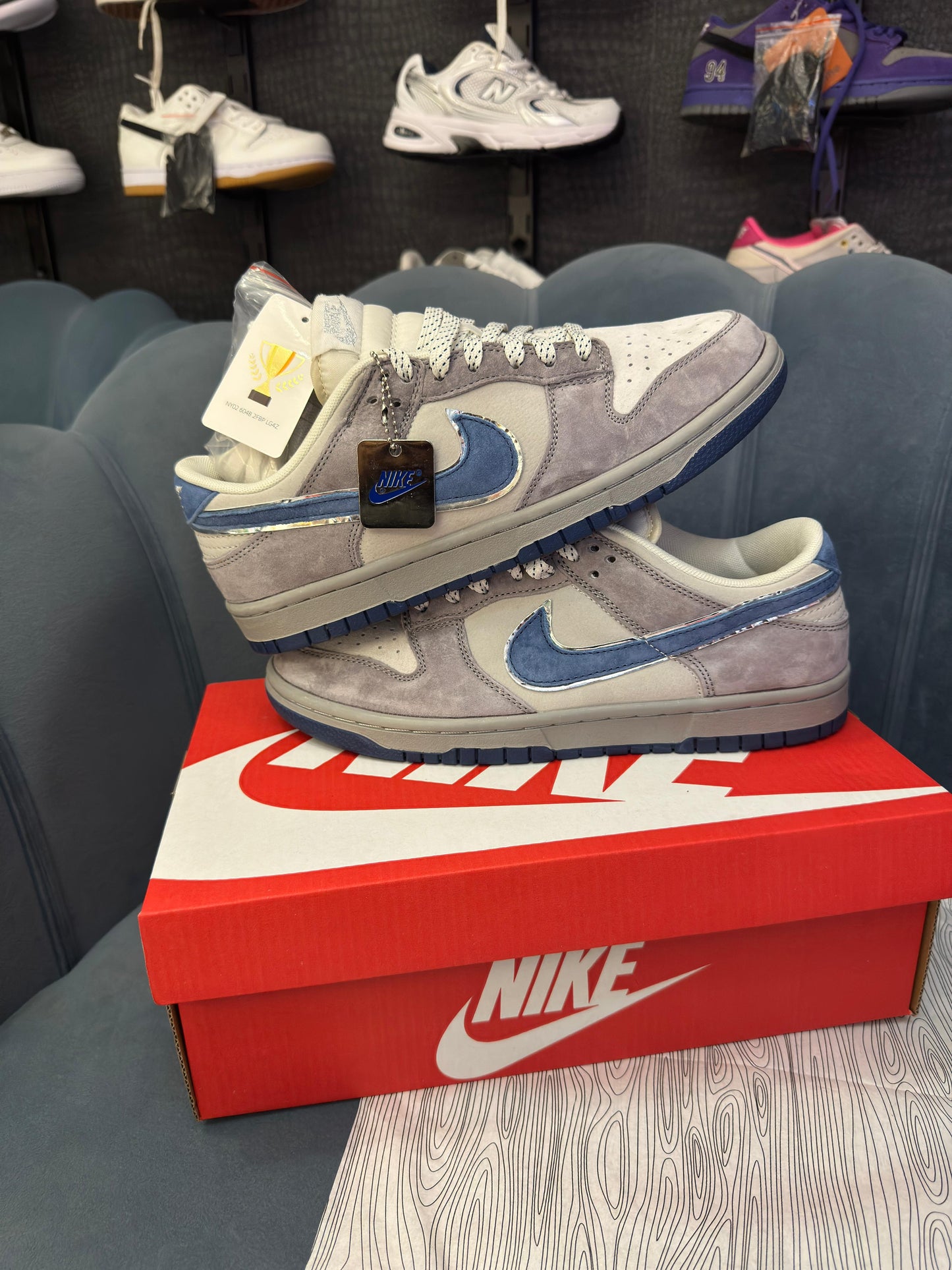 Nike sb dunk otomo grey blue