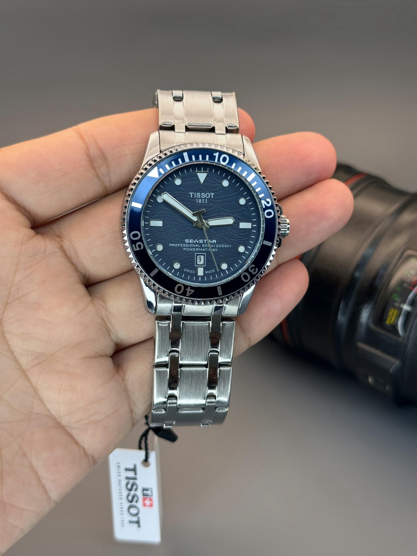 Tissot seastar blue dial