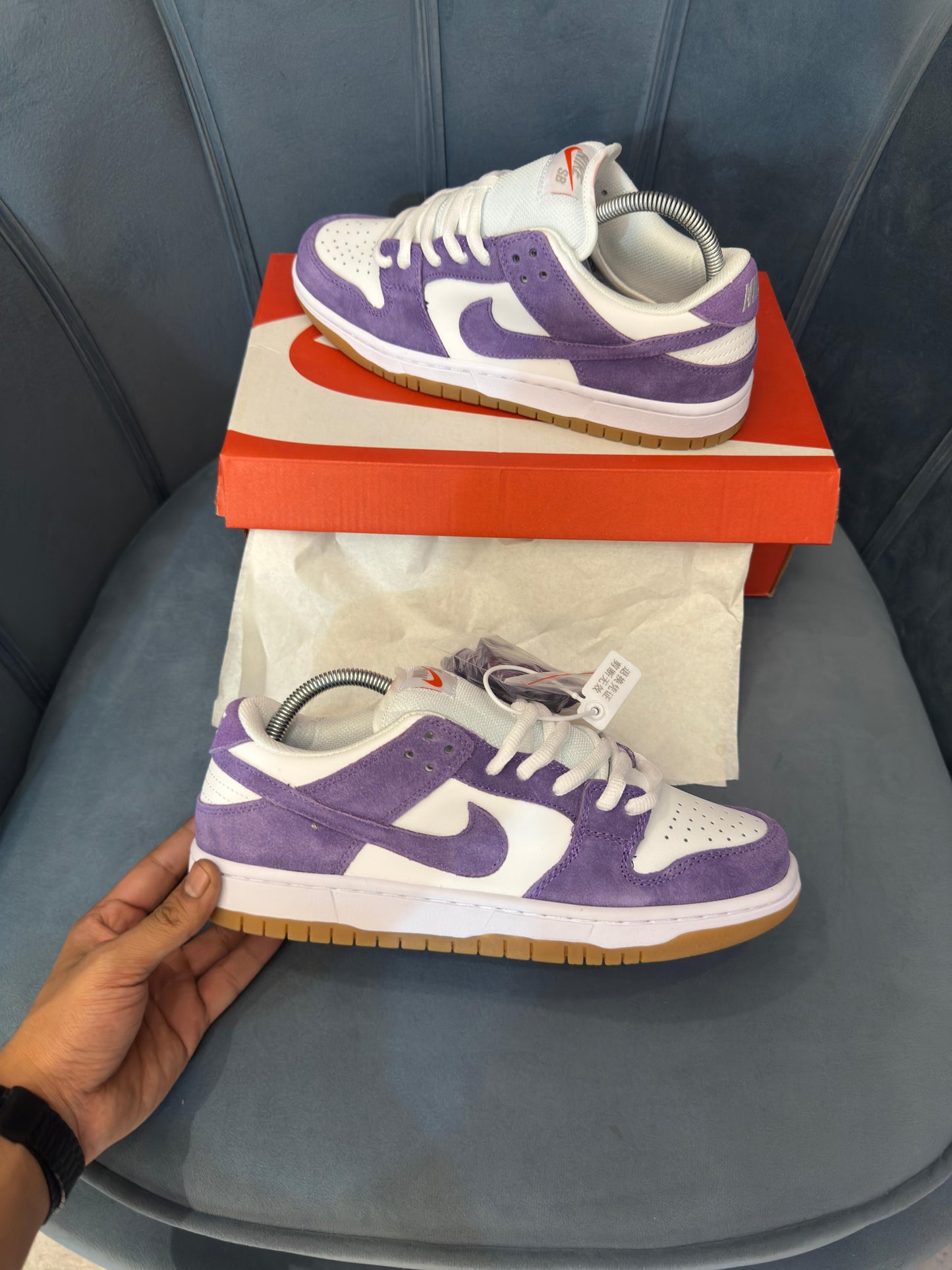 Nike sb dunk low court purple