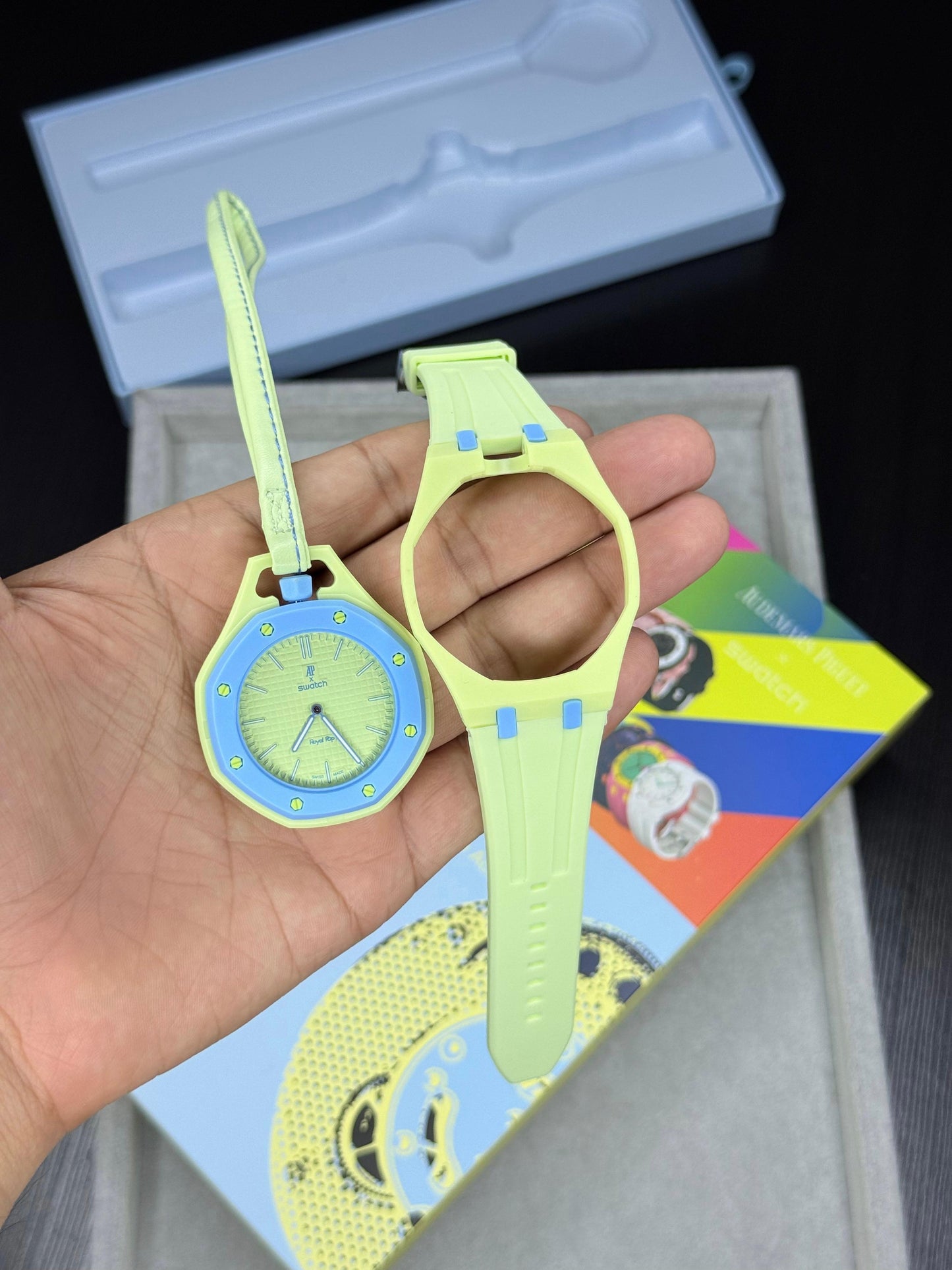 Audemars piguet x swatch royal pop