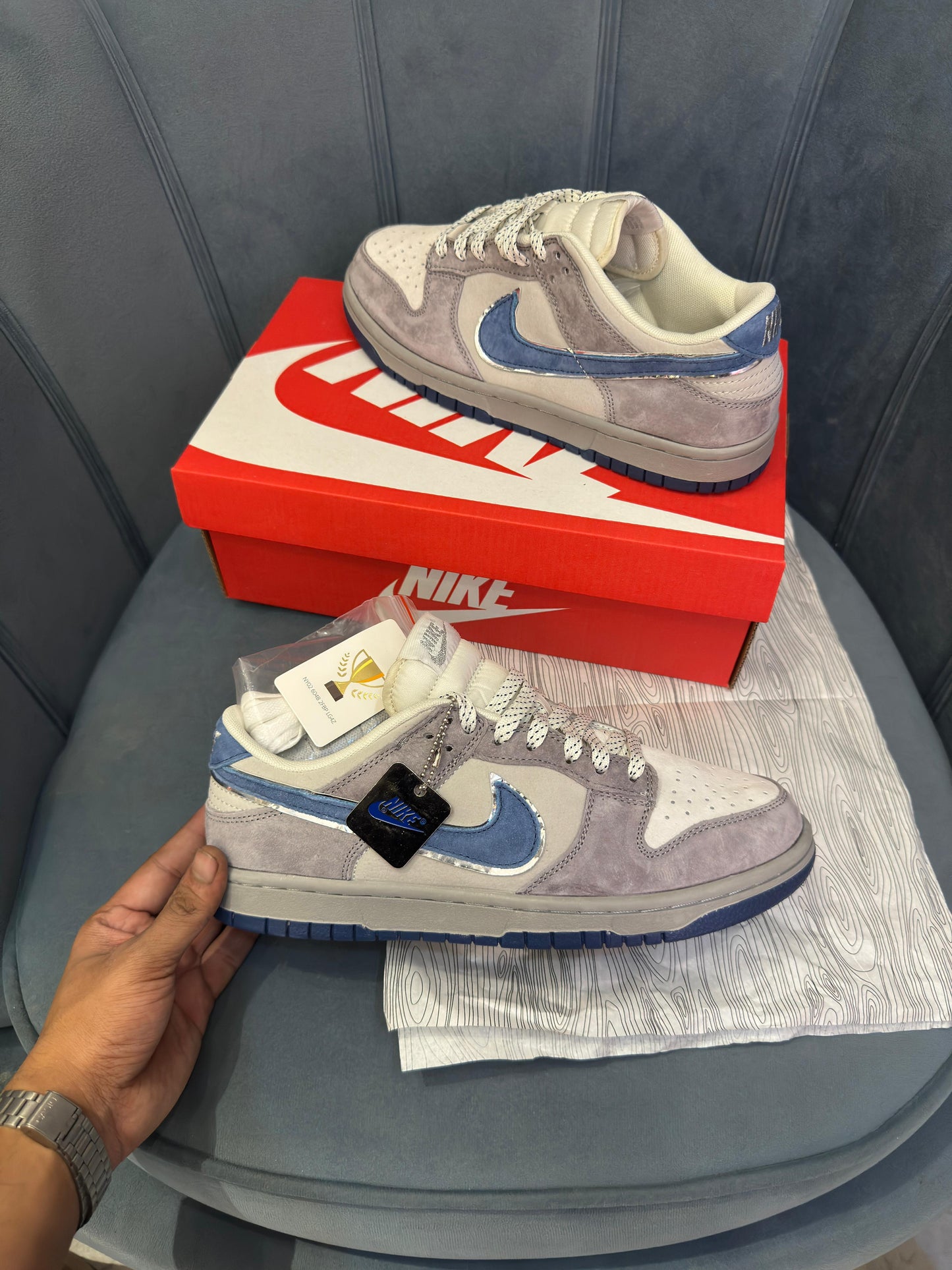 Nike sb dunk otomo grey blue