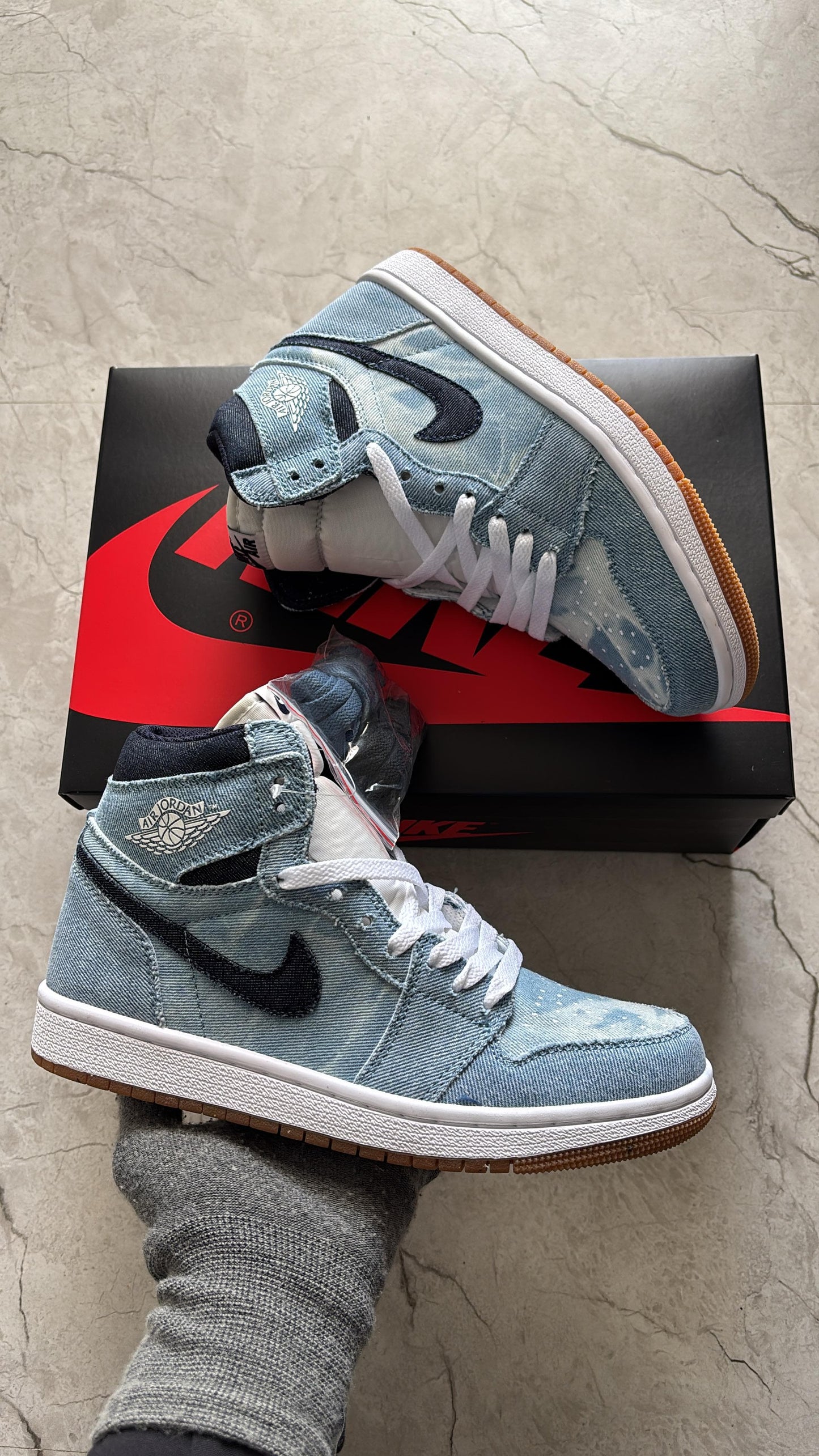 Nike air jordan one denim