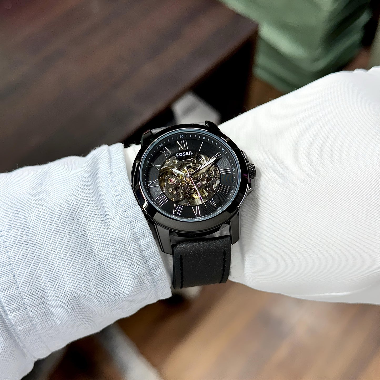 Fossil z black premius automatic