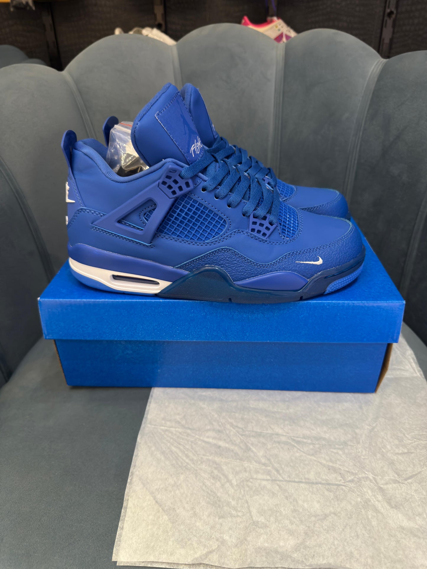 Nike air jordan retro 4 Nigel Sylvester brick by brick bike