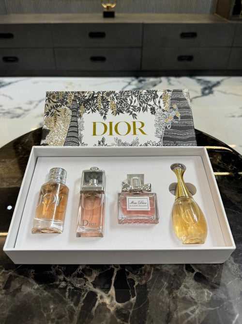 Dior perfume gift set pack of 4 x 30 ml