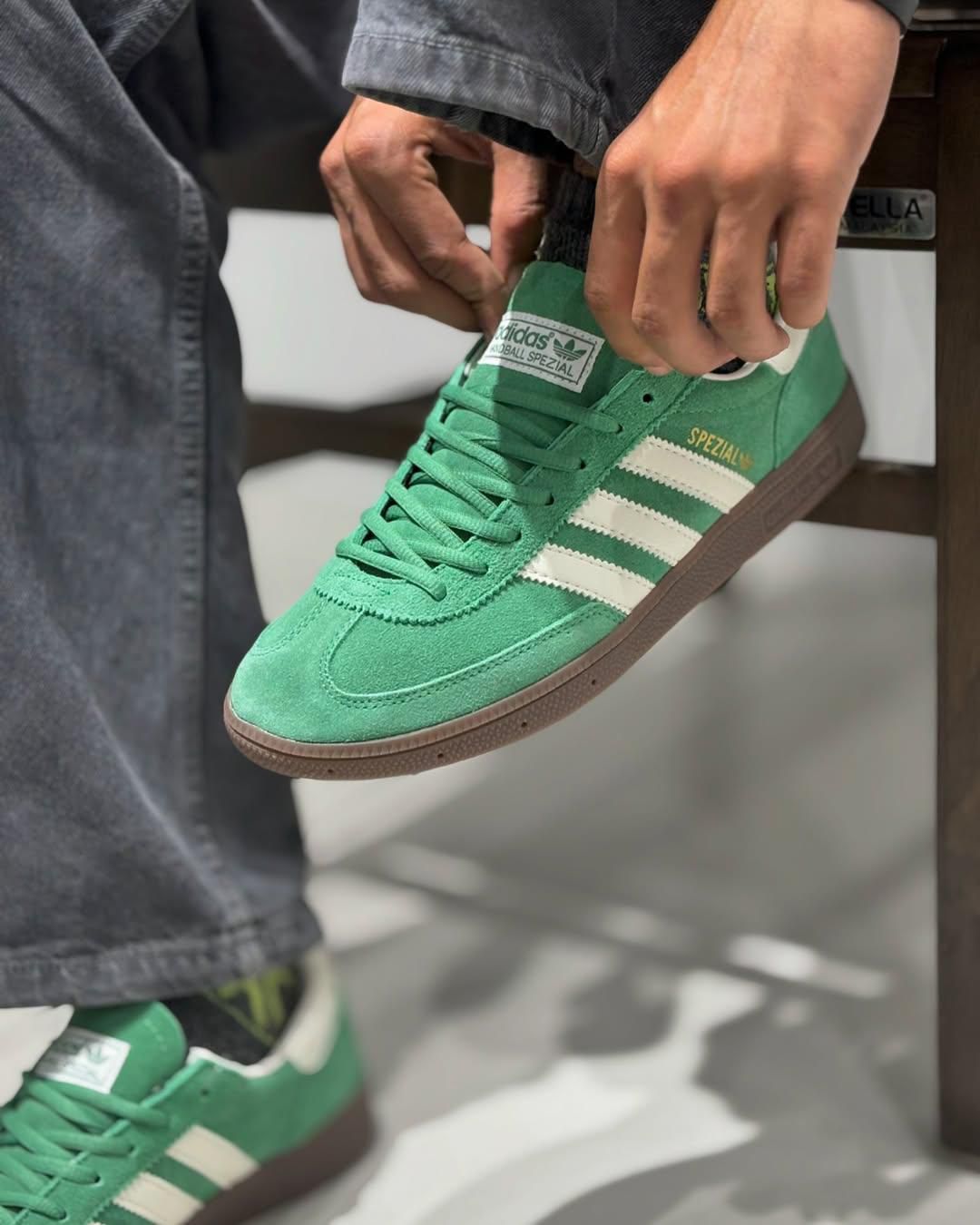 Adidas samba originals handball spezial green