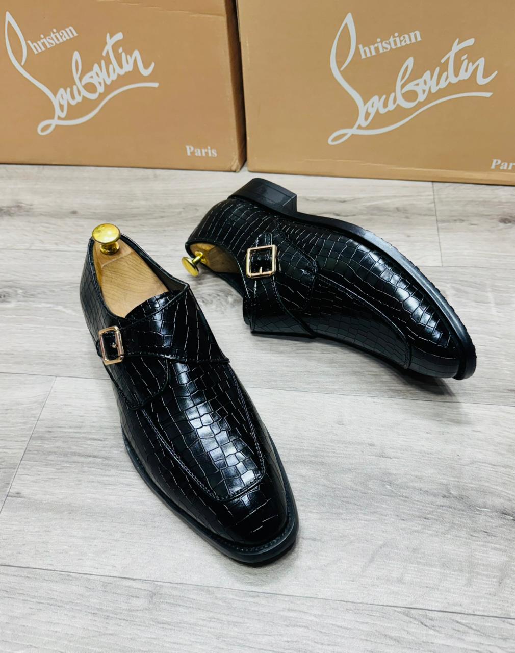 Christian louboutin monk shoes