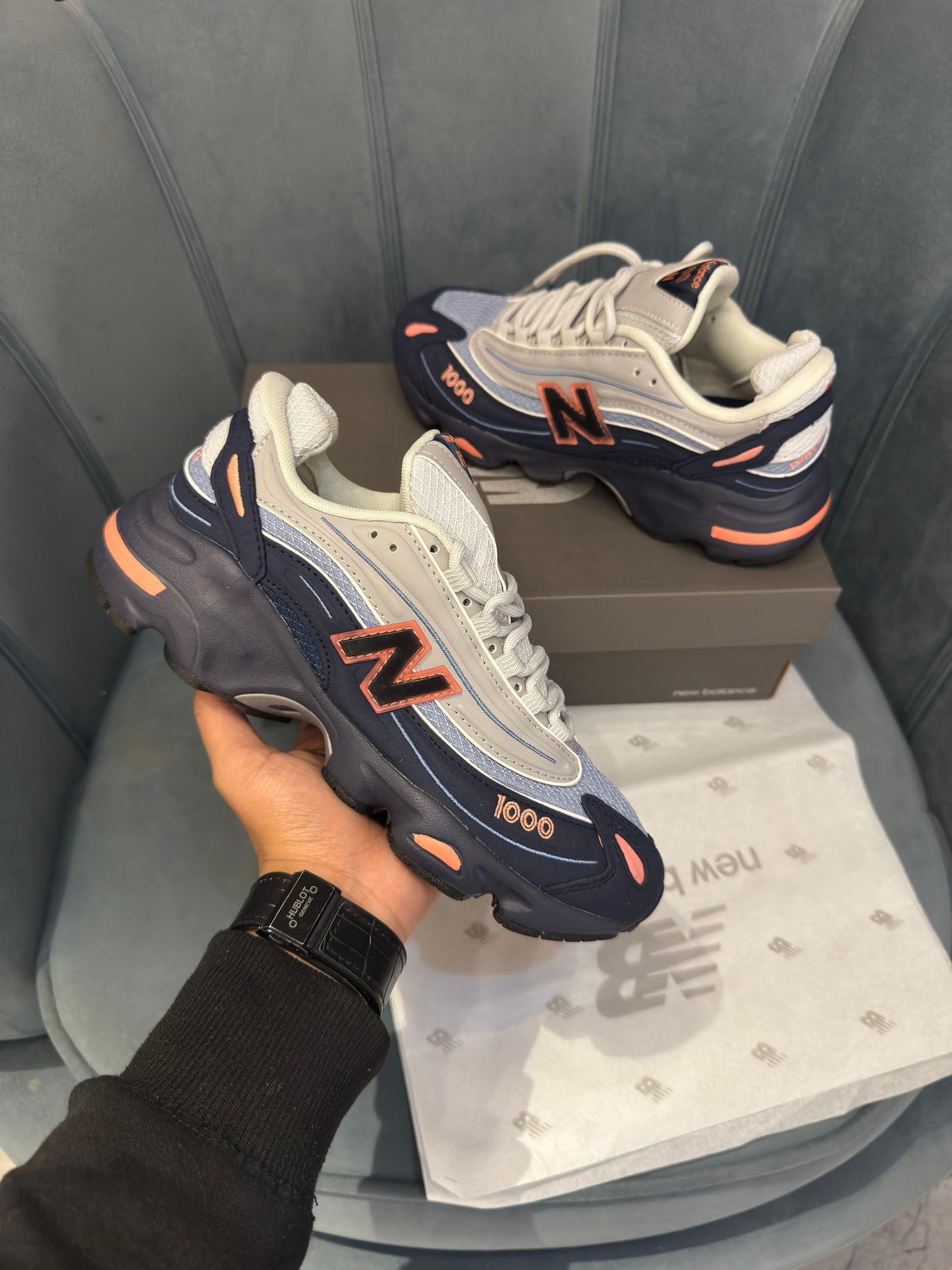 New balance 1000 navy grey