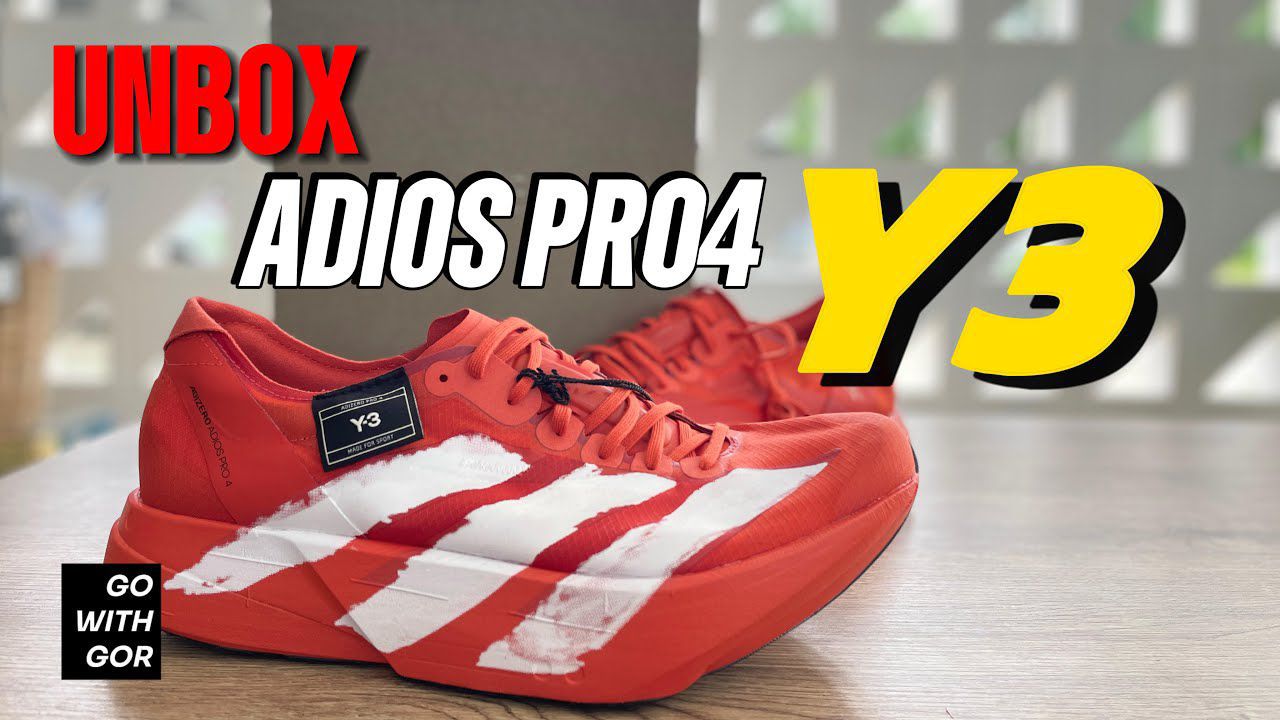Adidas adios pro 4 y3 red white