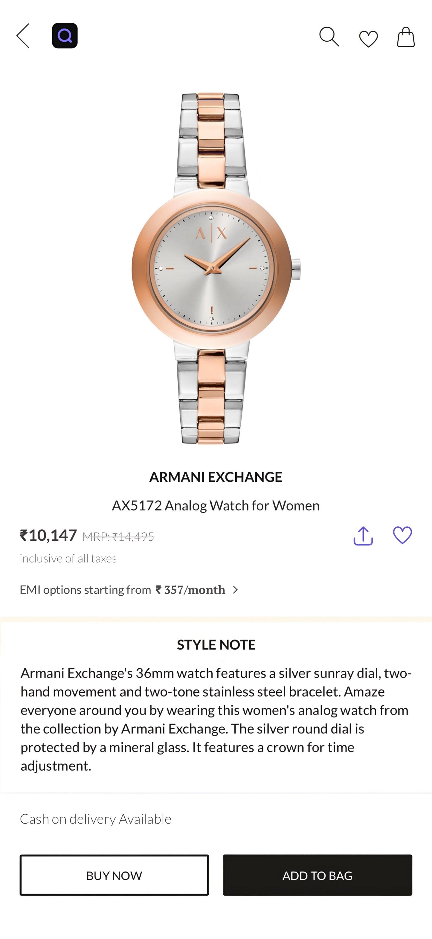 Armani exchange
