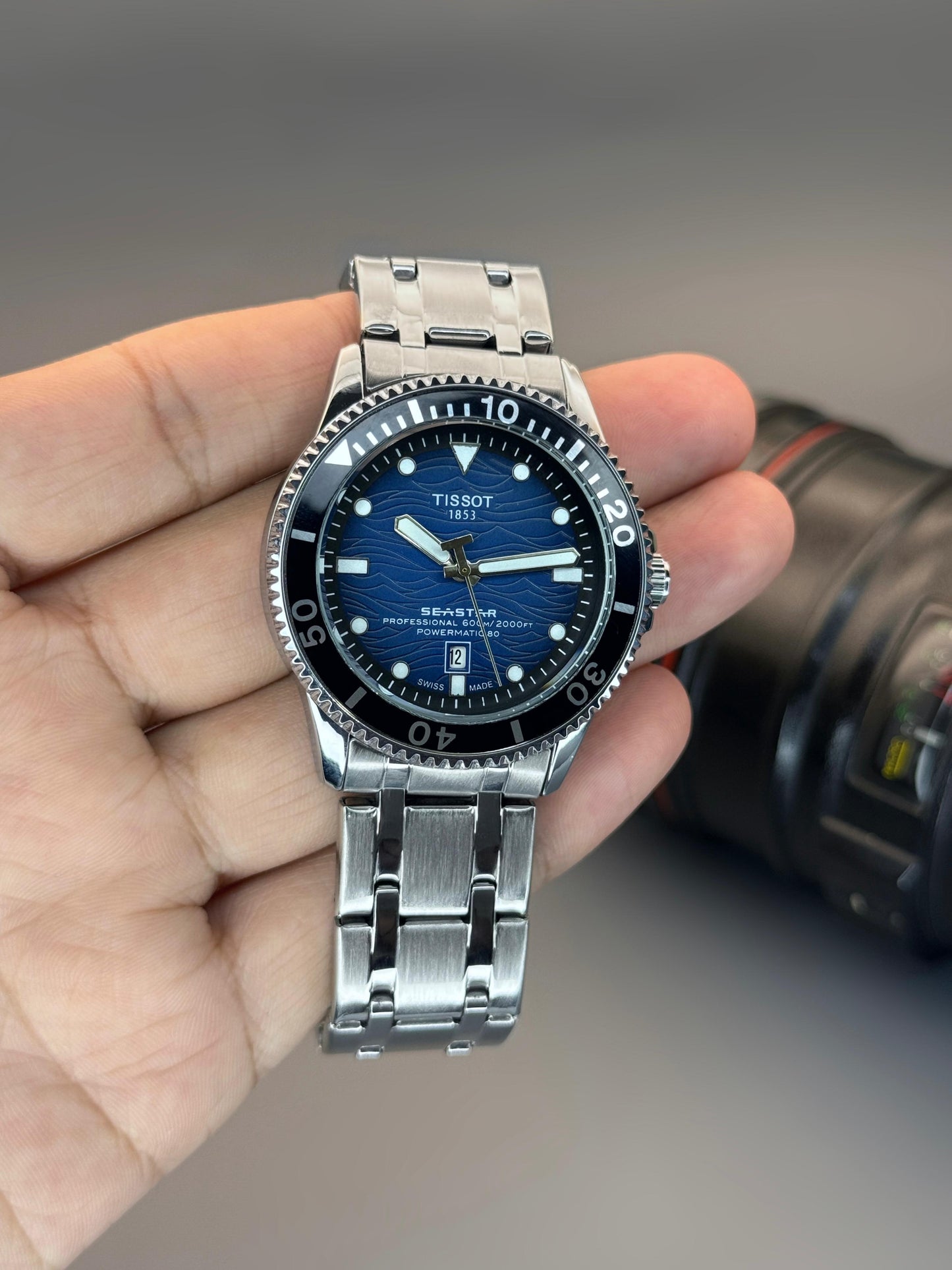 Tissot seastar blue dial