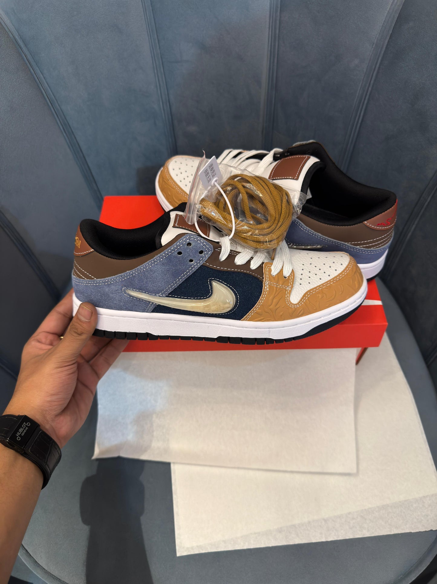 Nike sb dunk chinese dragon new year 2024 blue