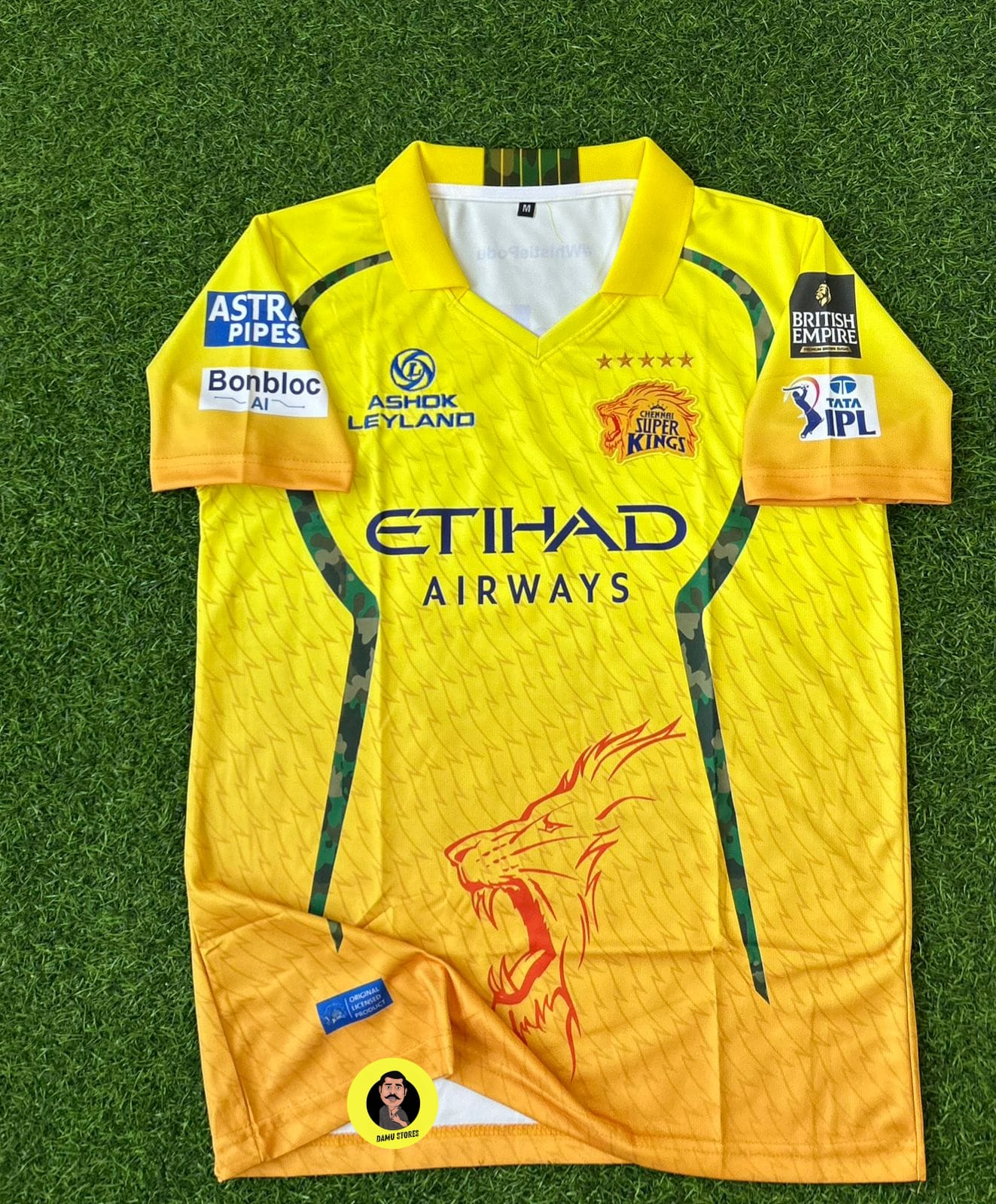 Chennai super kings ipl jersey (SAMSON)