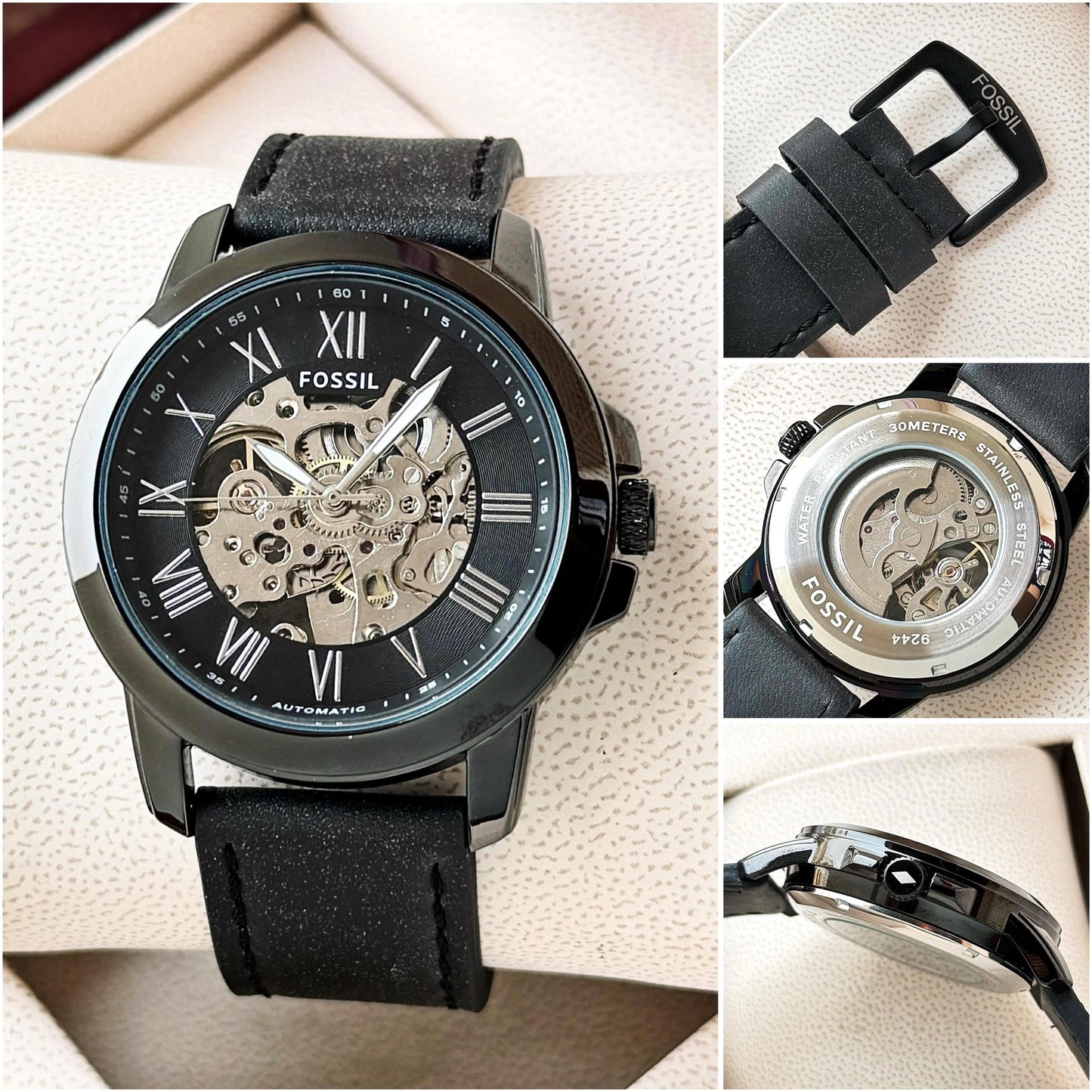 Fossil z black premius automatic