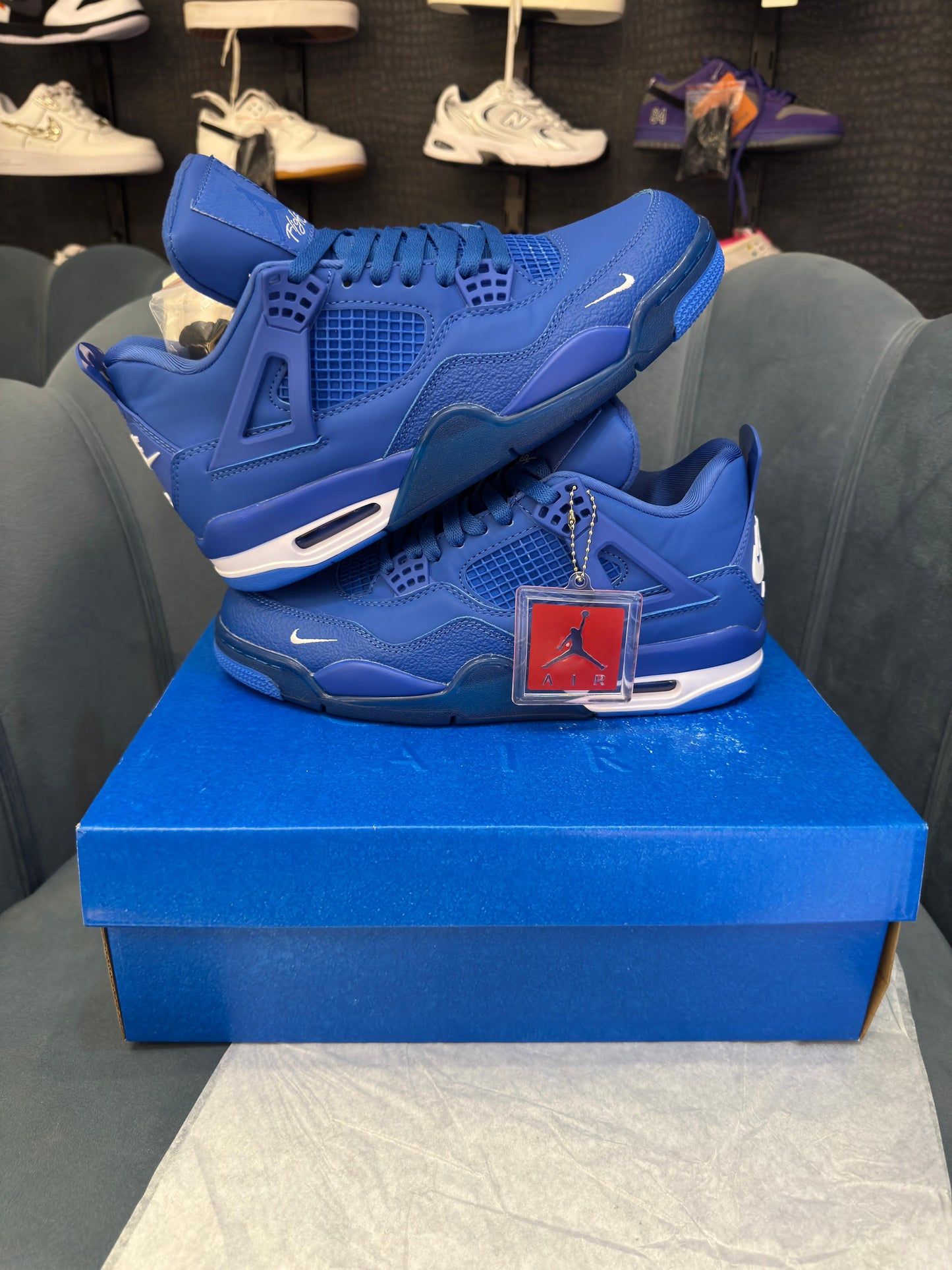 Nike air jordan retro 4 Nigel Sylvester brick by brick bike
