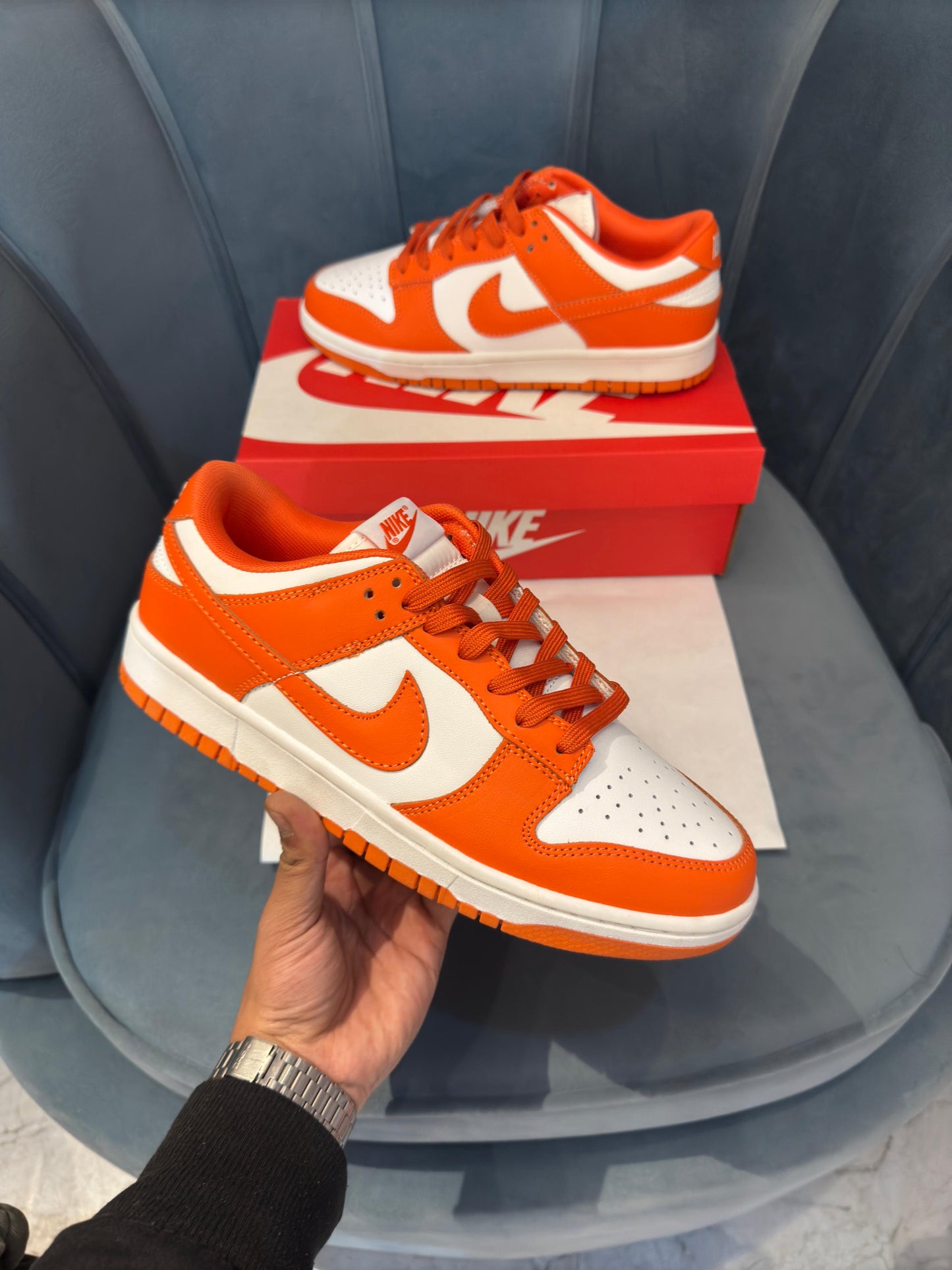 Nike sb dunk orange