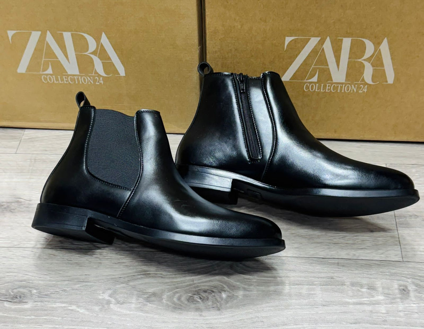 Zara chelsea boots