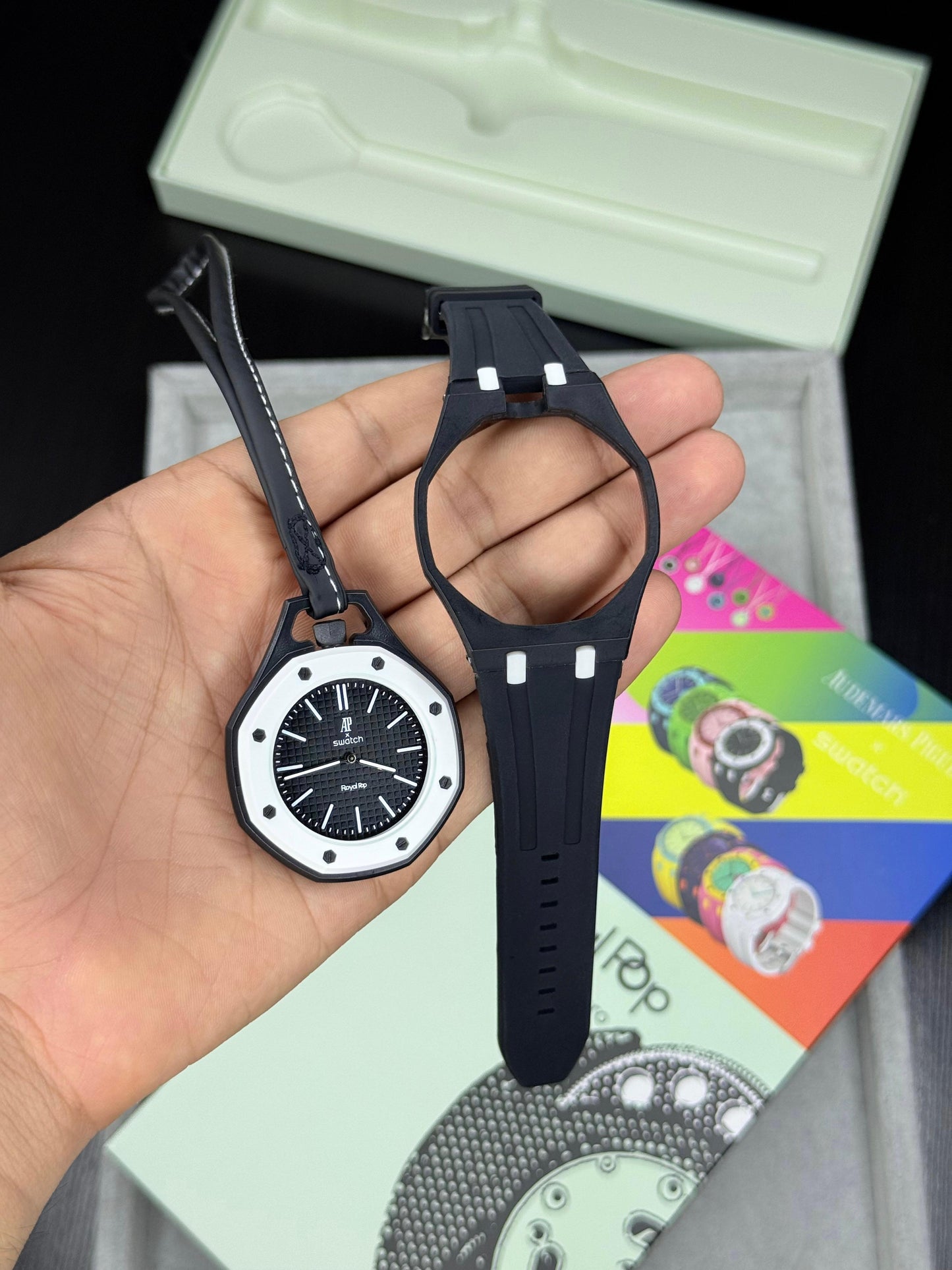 Audemars piguet x swatch royal pop