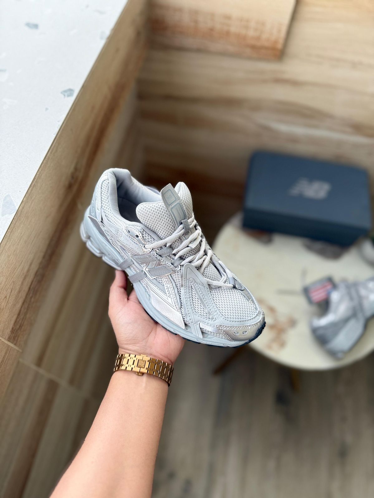 New balance 1906 a concrete silver metallic