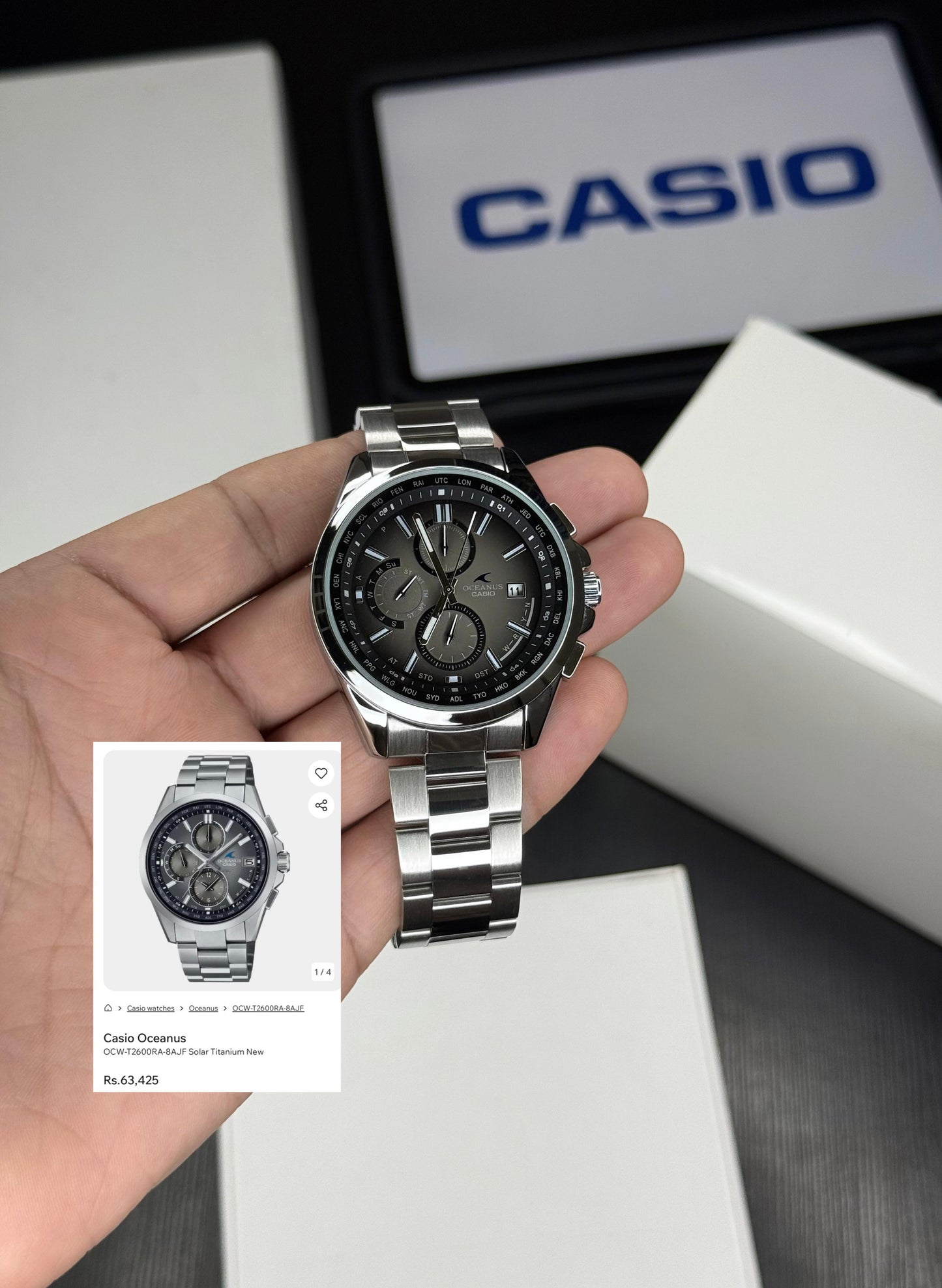 Casio oceanus