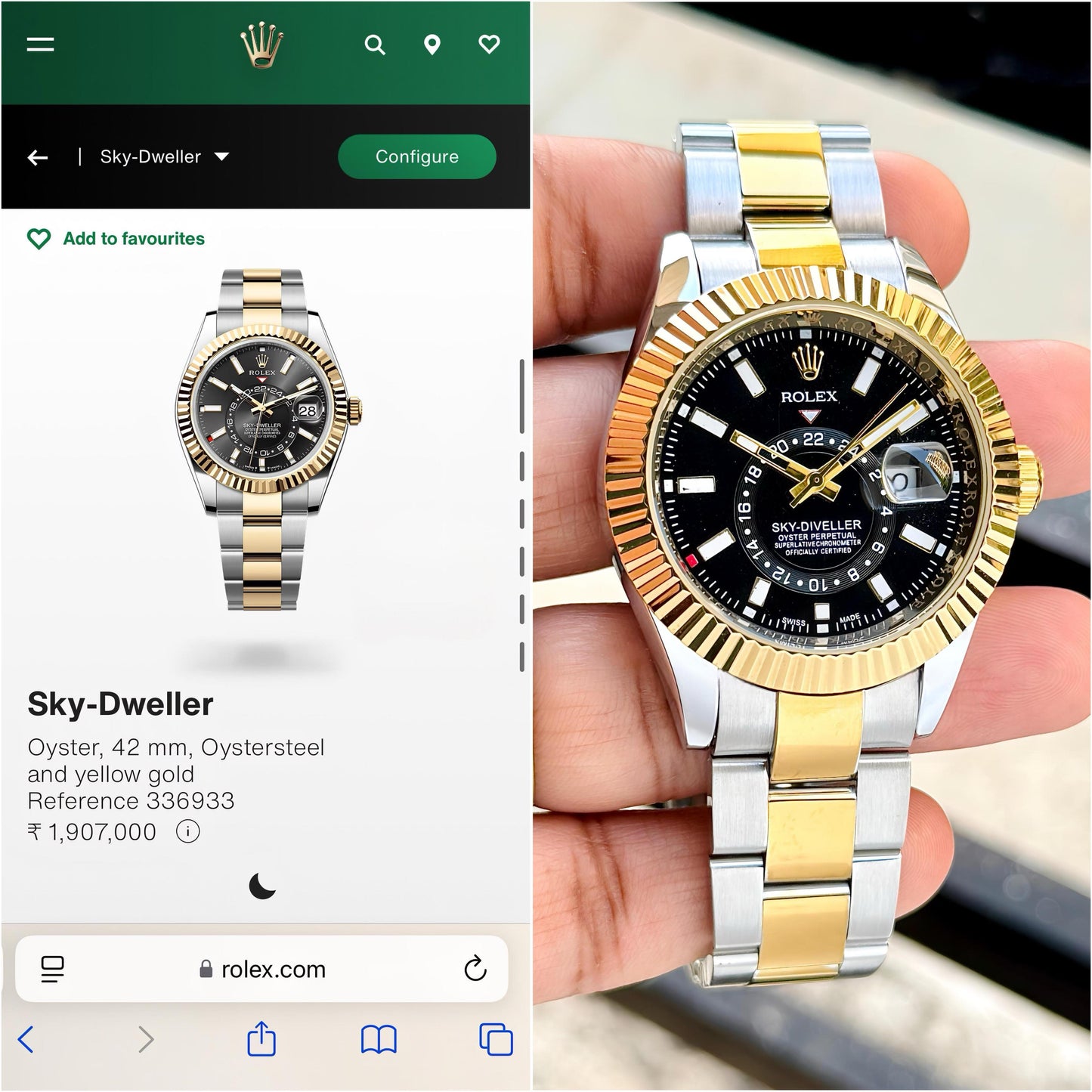 Rolex sky dweller