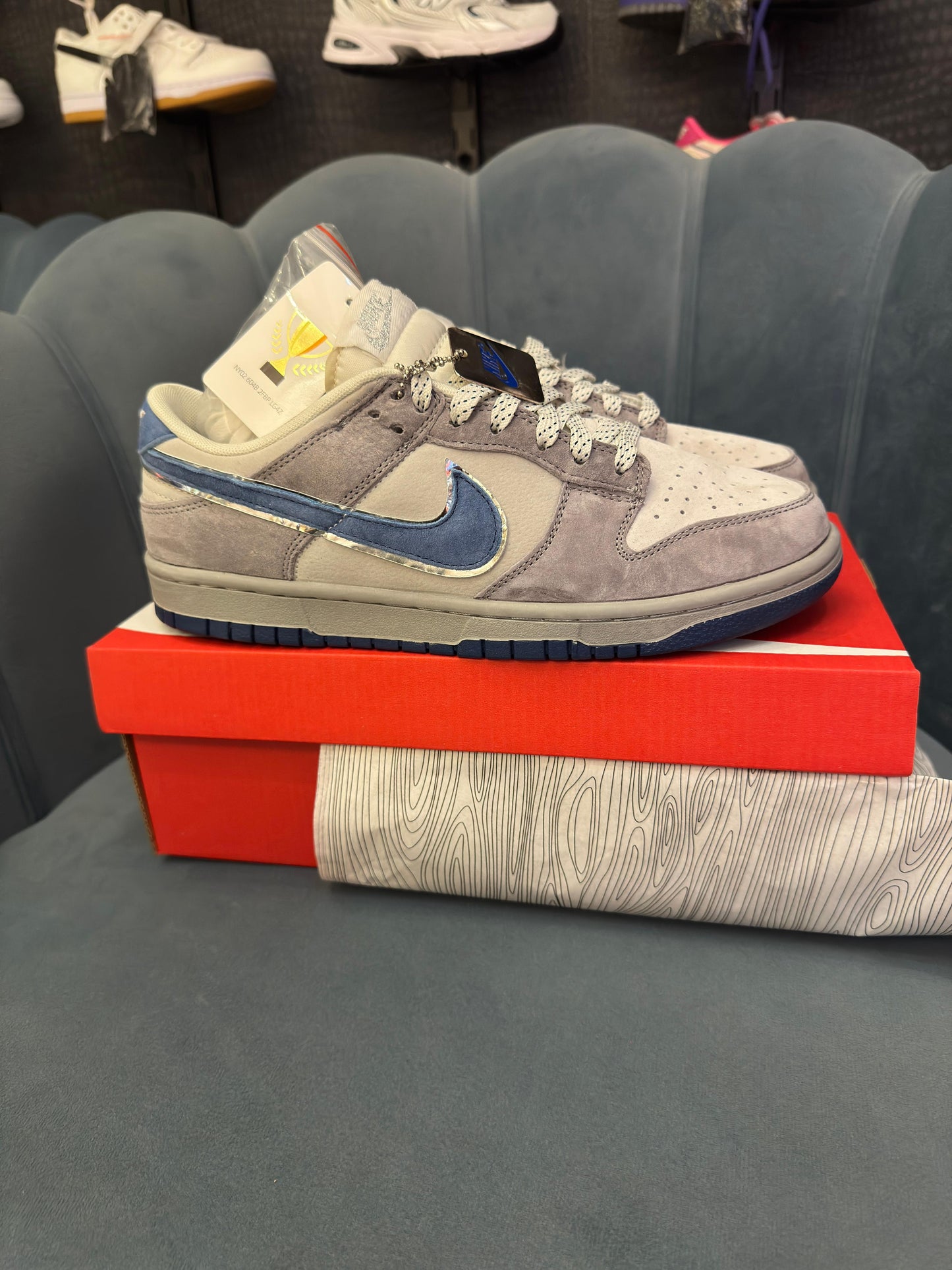 Nike sb dunk otomo grey blue