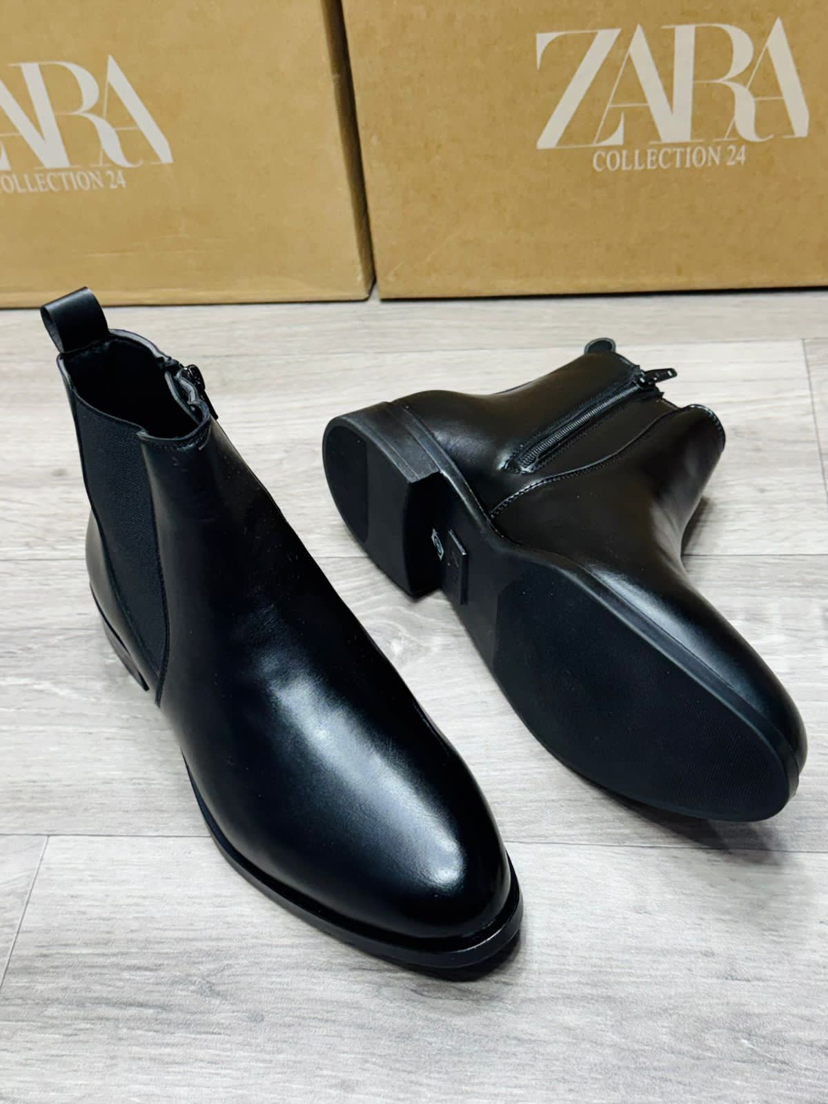 Zara chelsea boots